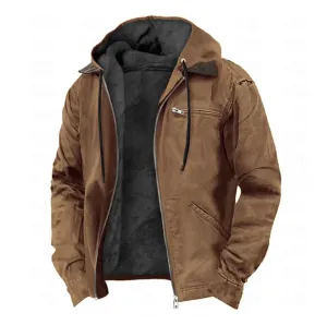 Abraham | Stylish Fleece-Lined Hooded Jacket Abraham | Stylish Fleece-Lined Hooded Jacket