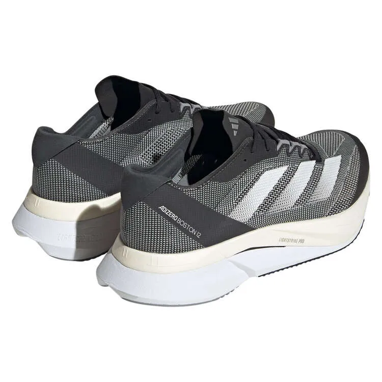 Adidas Adizero Boston 12 Men's Black White