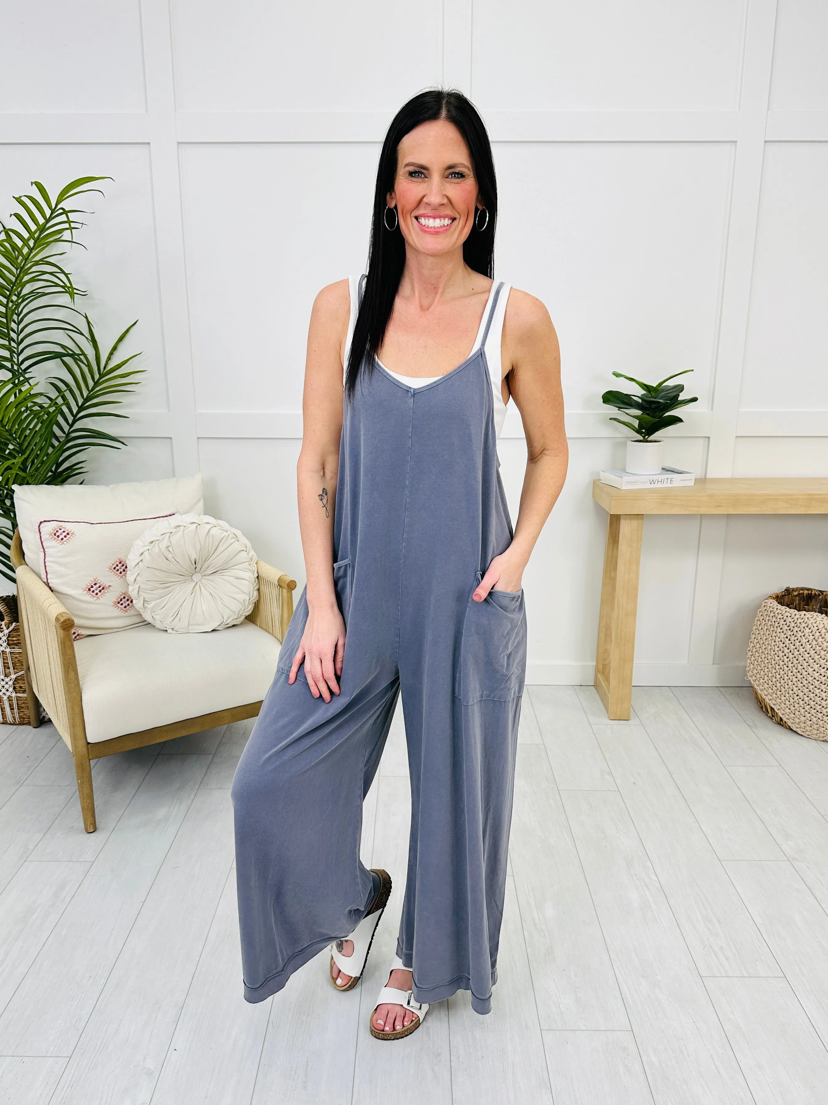 All In One Wonder Jumpsuit- Multiple Colors!