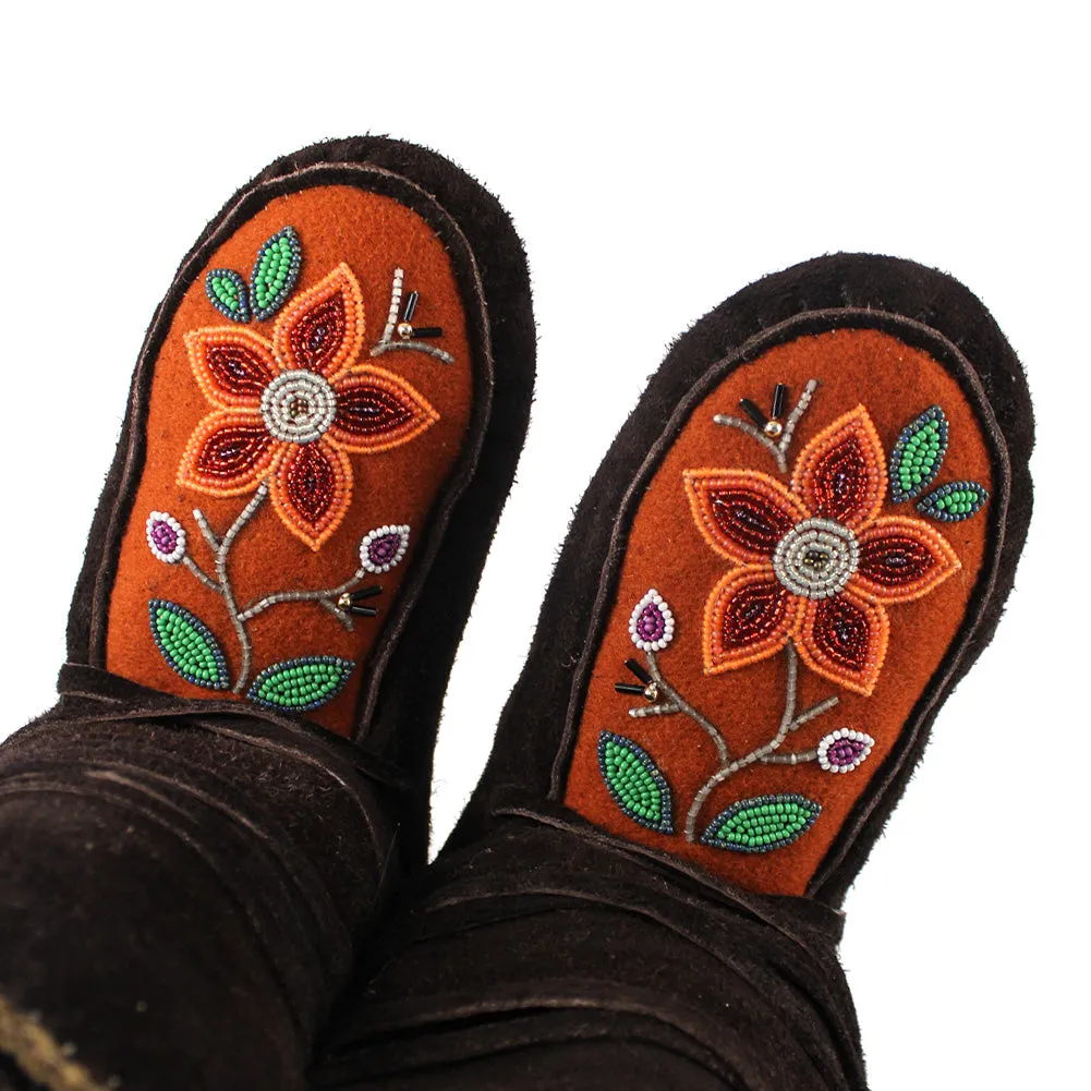 Anne Bell Ladies 10 Wrap Moccasins