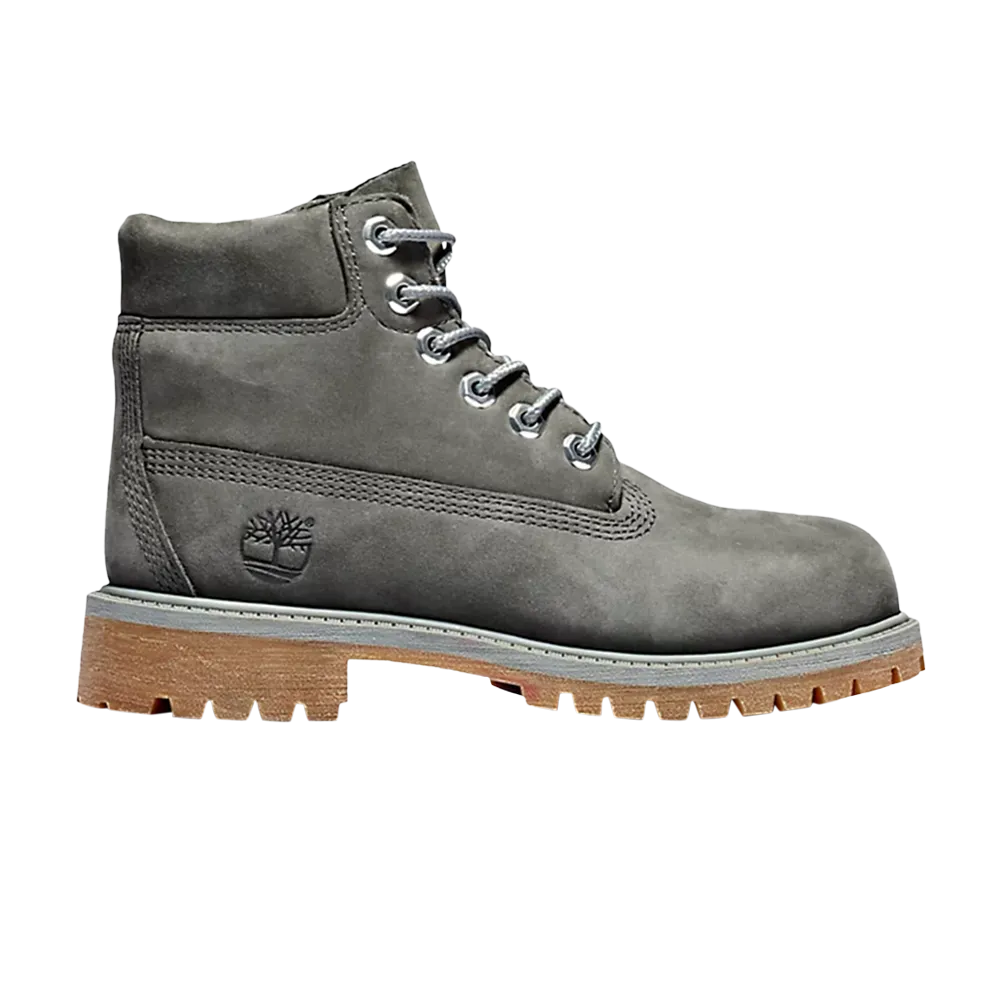 Boots 6 Inch Premium Junior Timberland, gray