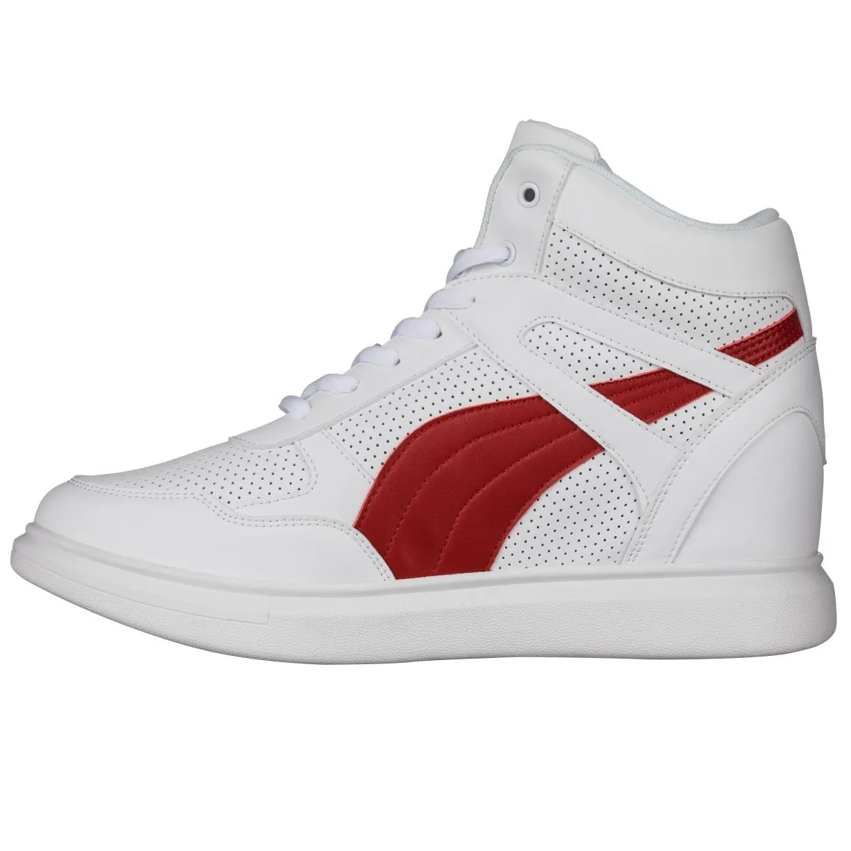 CALTO - H71902 - 3.8 Inches Taller (White/Red)