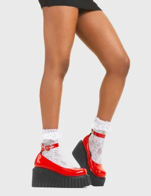 Cant Stop Chunky Platform Creeper Shoes