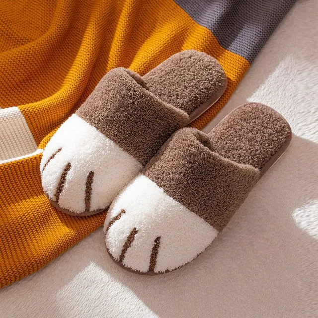 Cat Paw Flurry Soft Slippers