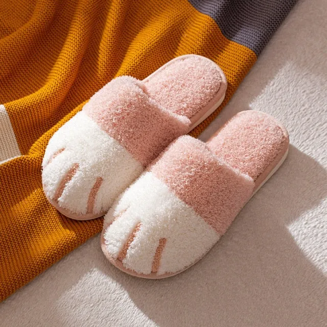 Cat Paw Flurry Soft Slippers