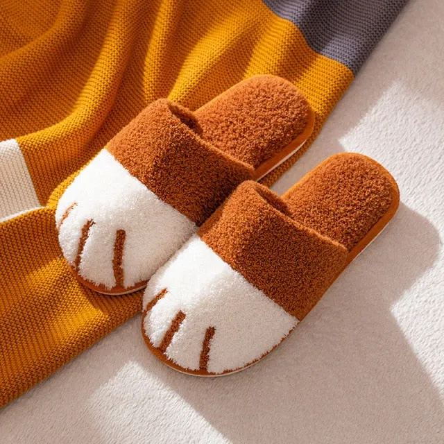 Cat Paw Flurry Soft Slippers