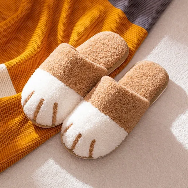 Cat Paw Flurry Soft Slippers