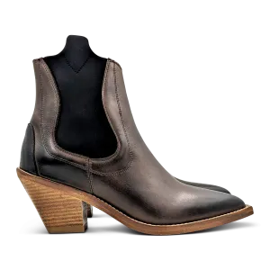 Chelsea Cowboy Boot in Chocolate Brown