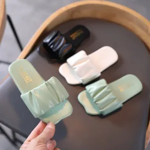 Children Sandals Slippers Fashion Princess Soft Girls Slides