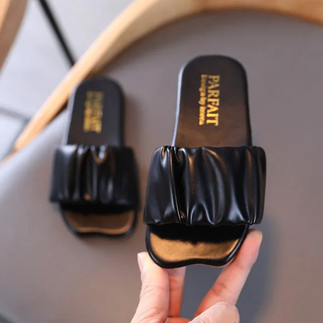 Children Sandals Slippers Fashion Princess Soft Girls Slides