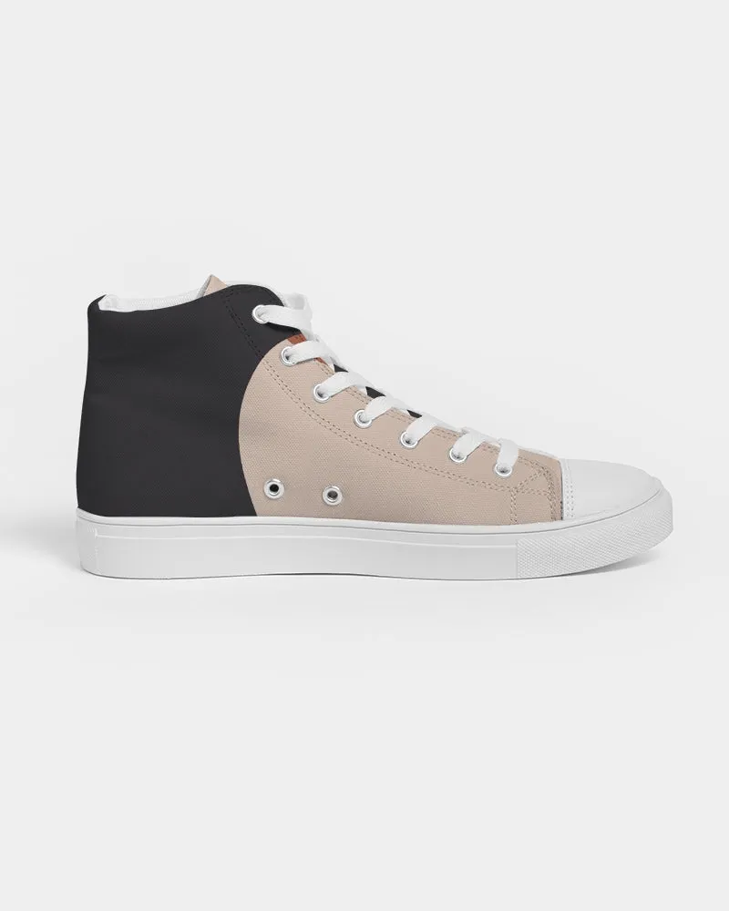 Color Bobbles Men's Hightop Canvas Shoe
