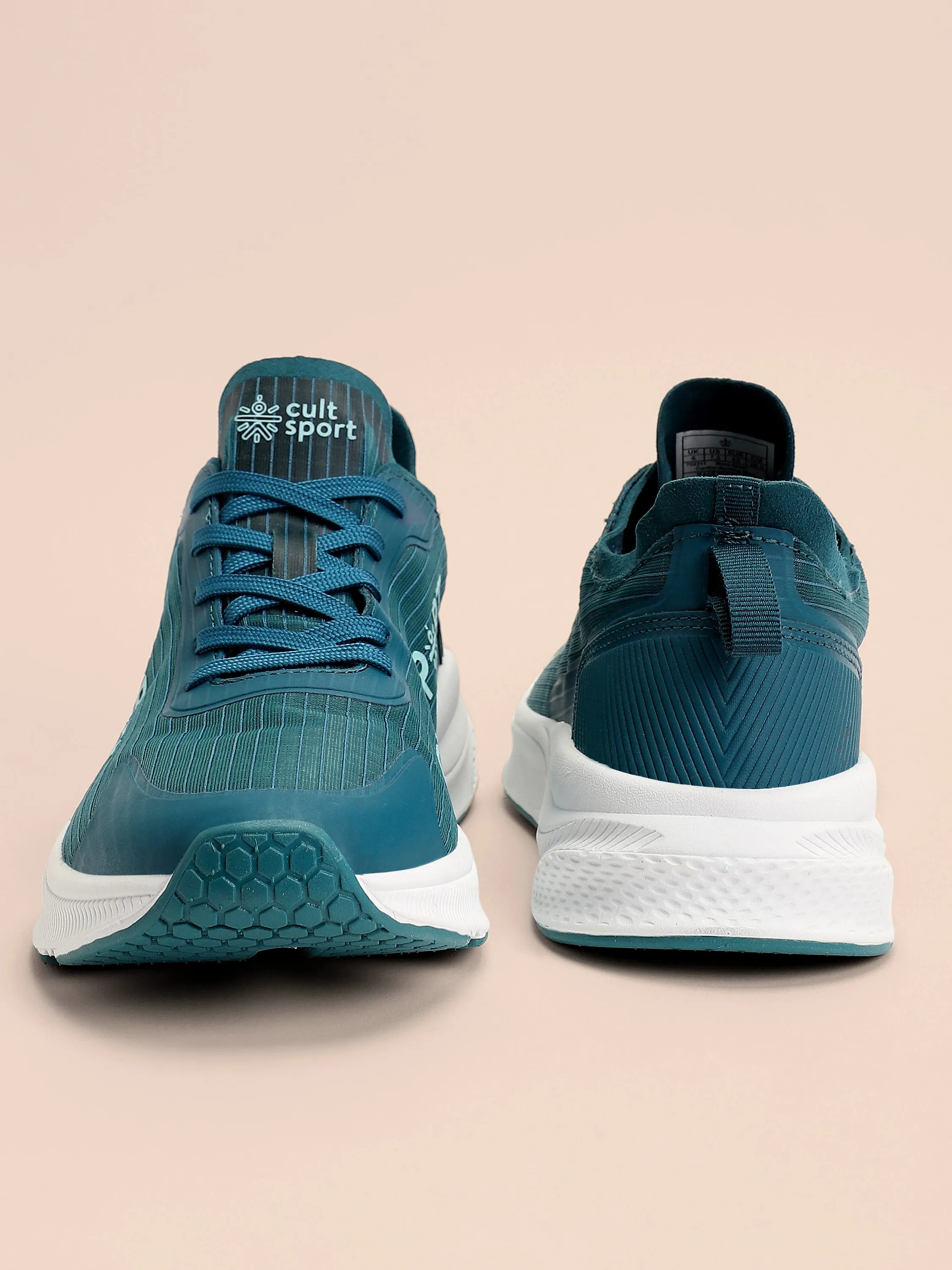Comfort Women Running Shoes - D.Green