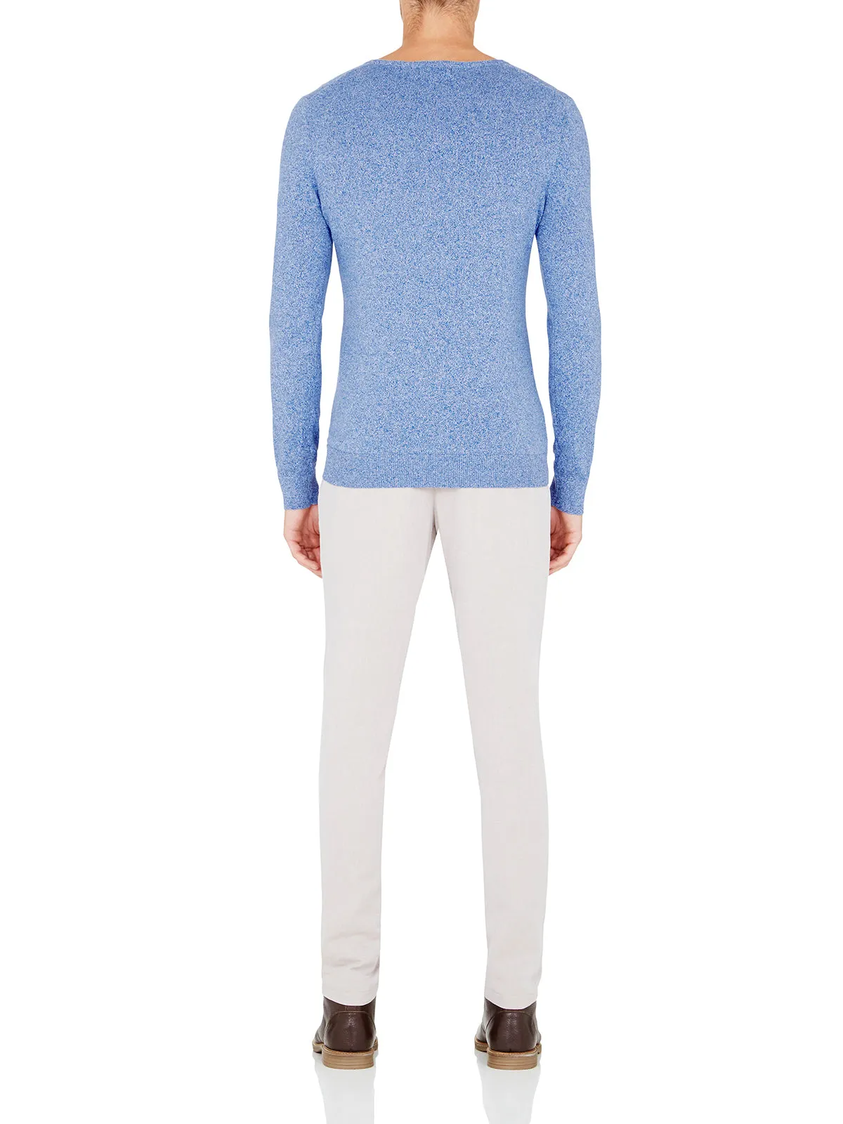 Cotton V-Neck Knit