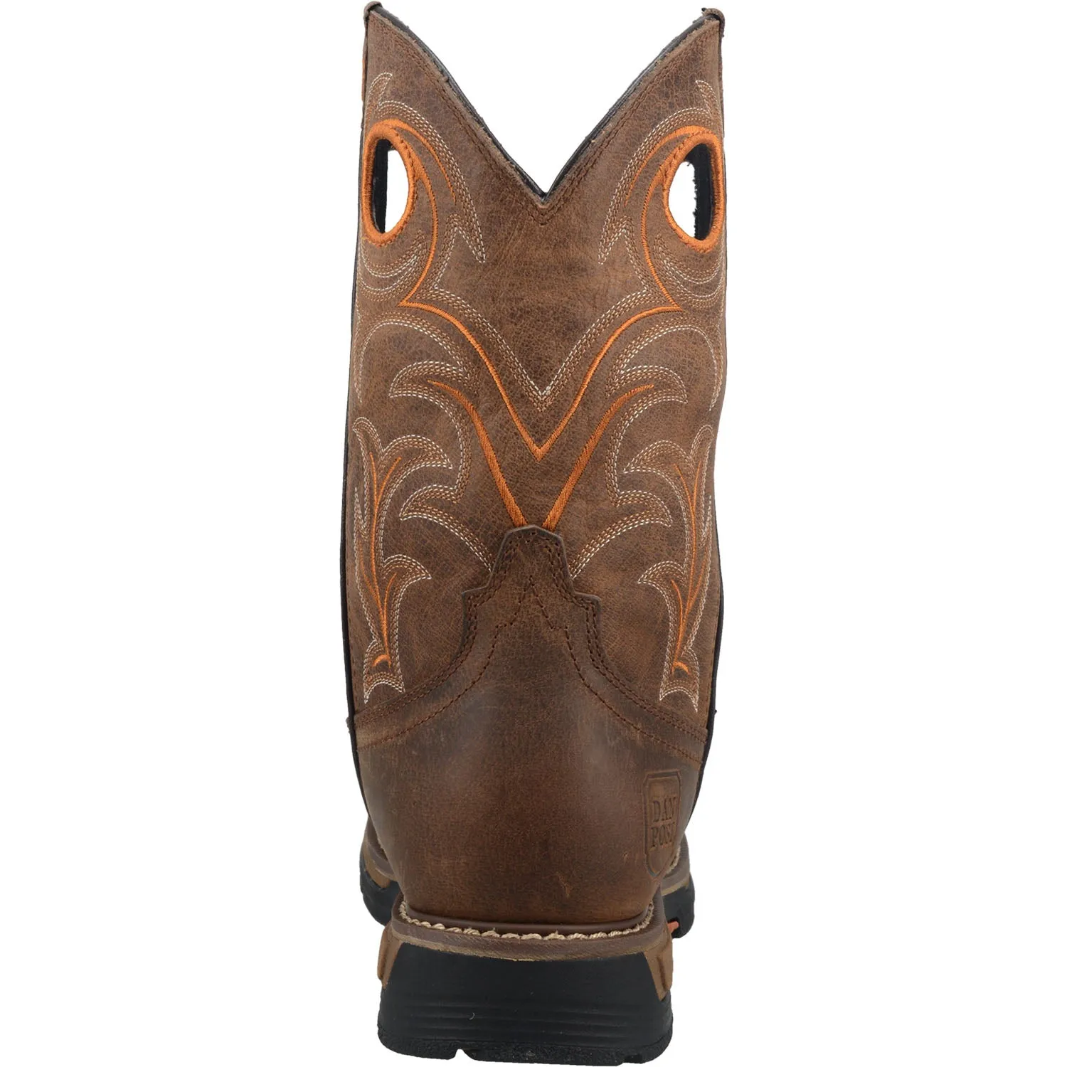 Dan Post Mens Brown Storms Eye 11in Waterproof Cowboy Boots Leather 11.5 M
