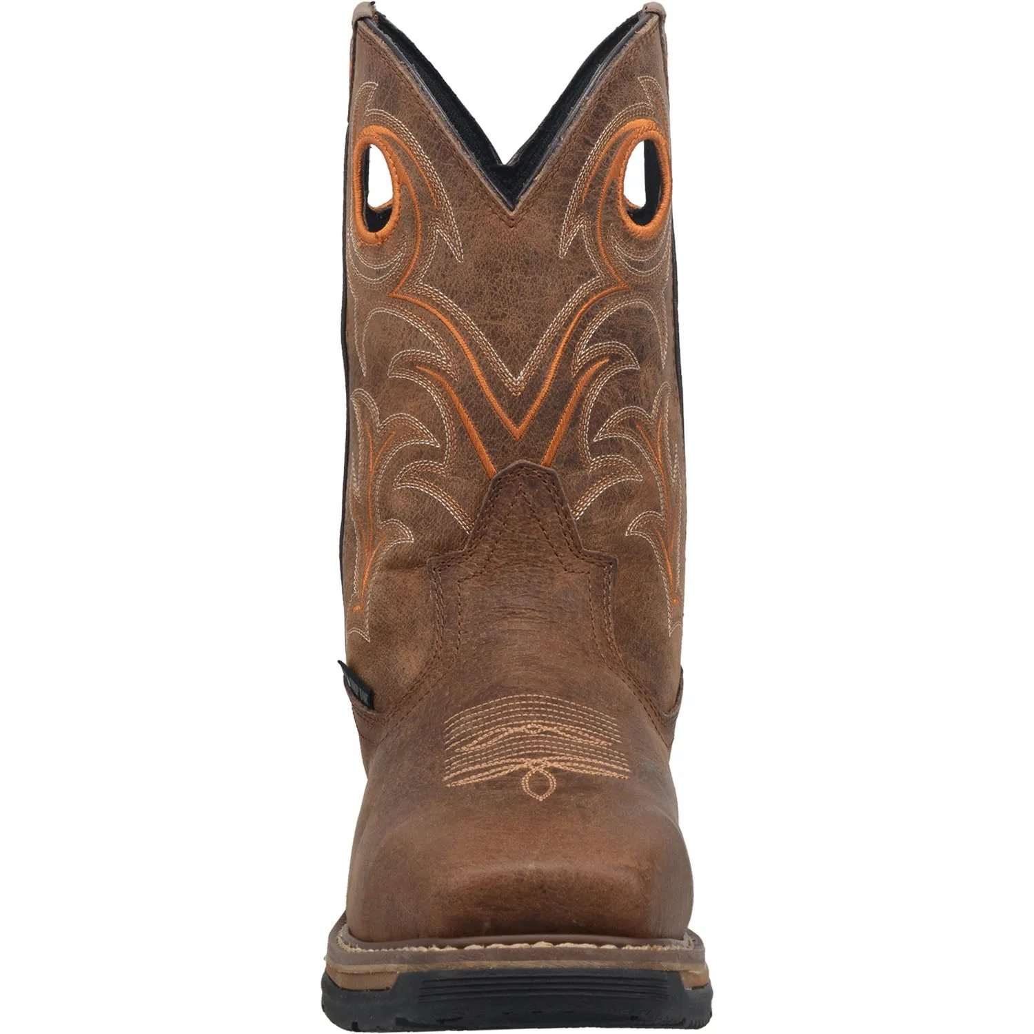 Dan Post Mens Brown Storms Eye 11in Waterproof Cowboy Boots Leather 11.5 M