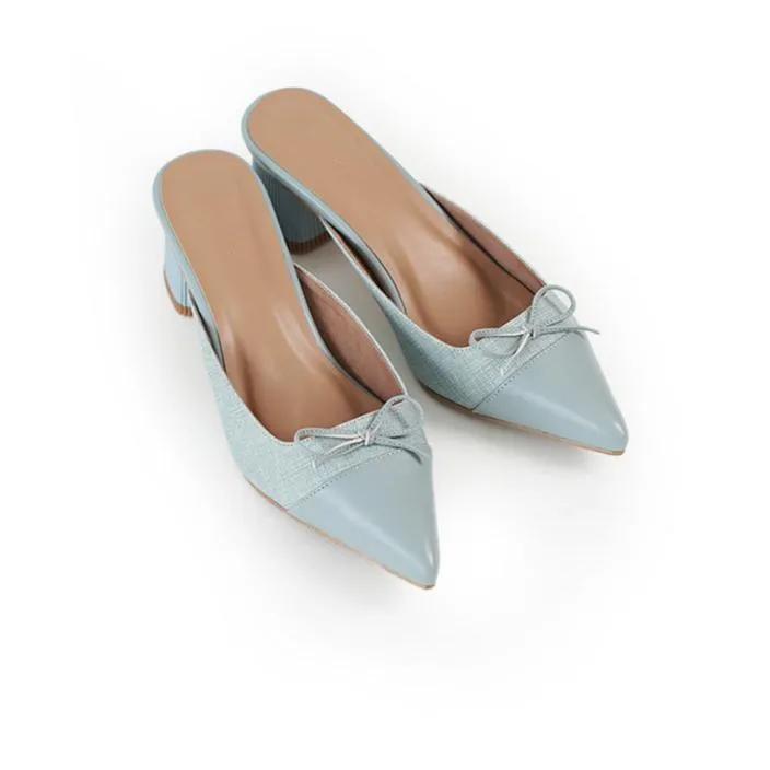 Dania Heels In Blue