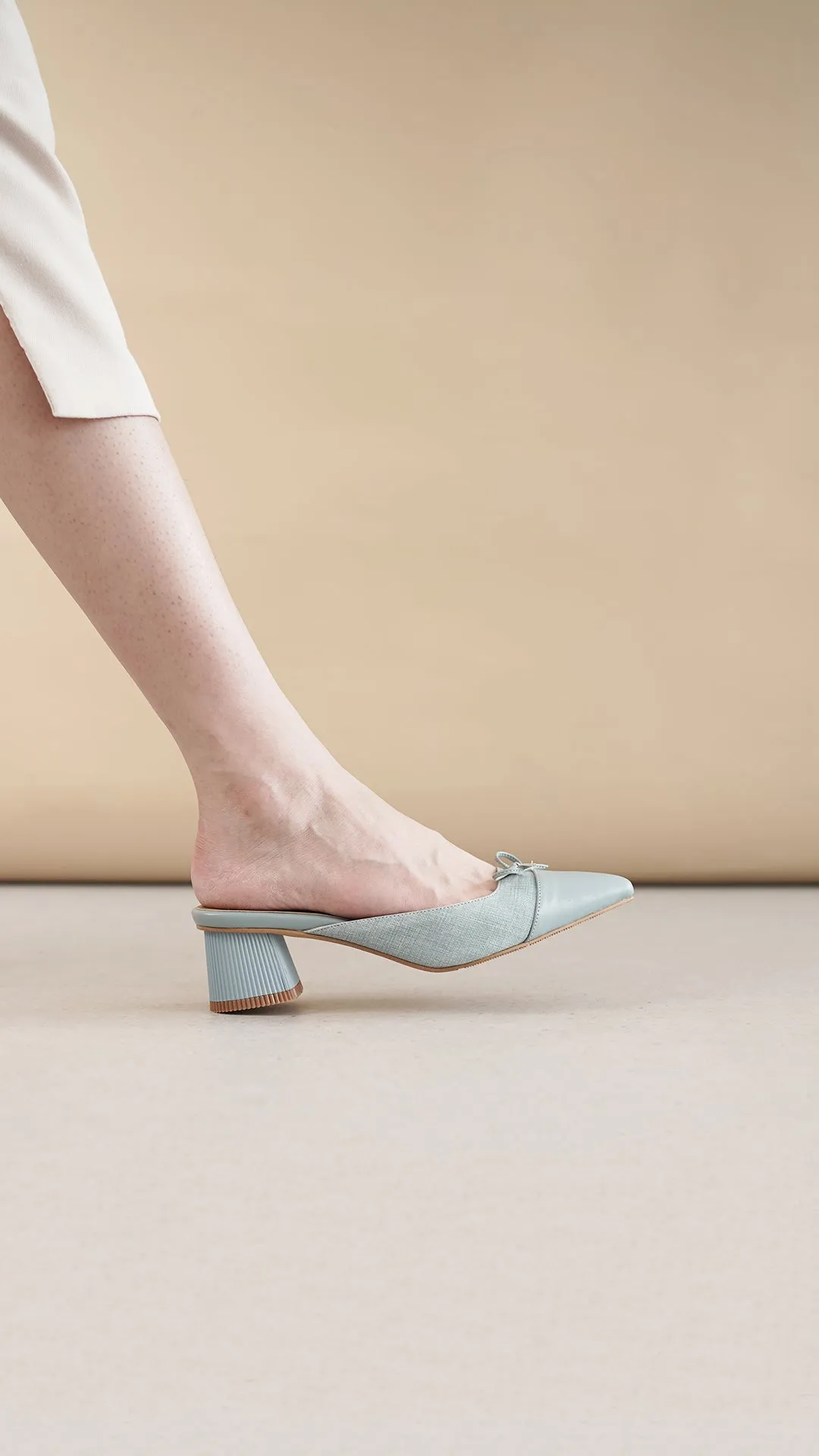 Dania Heels In Blue