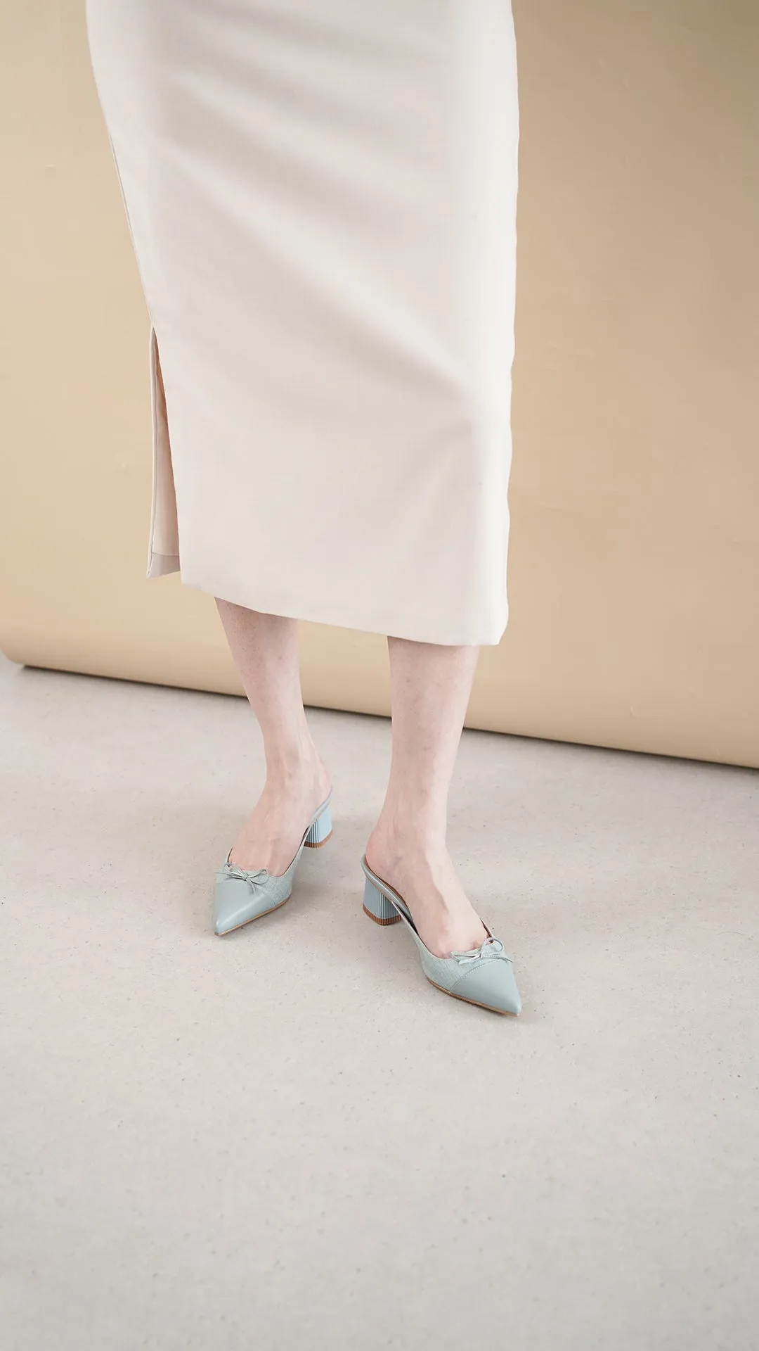 Dania Heels In Blue