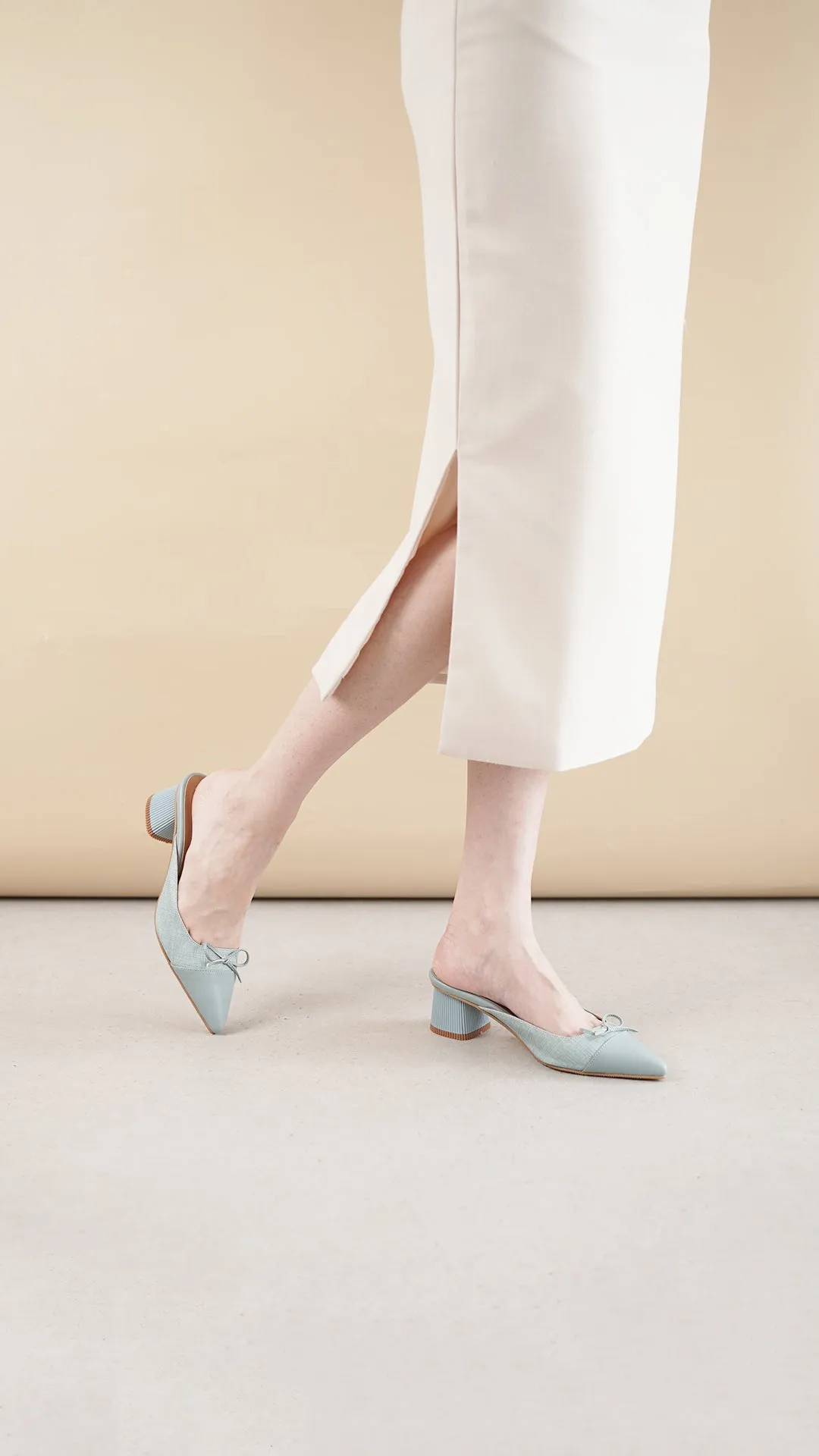 Dania Heels In Blue