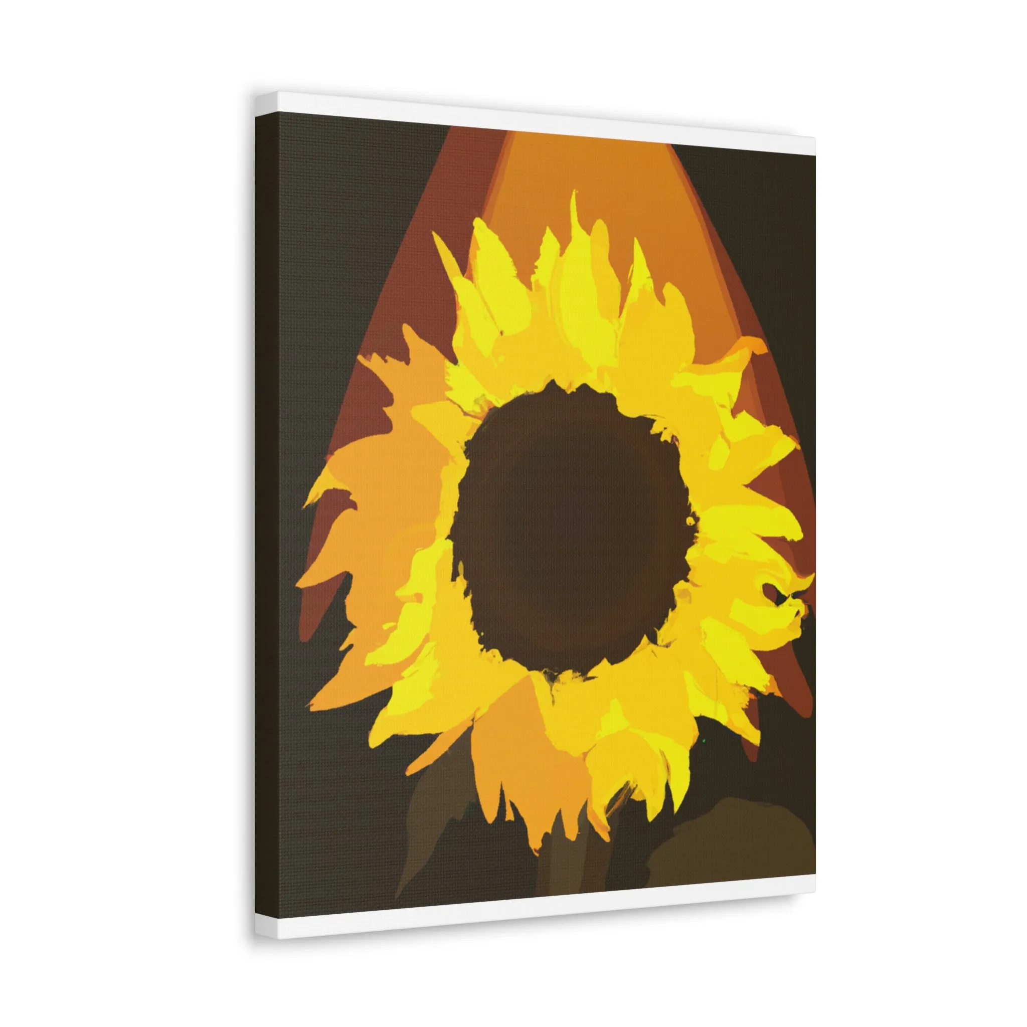 Divine Sun Petal. - Canvas