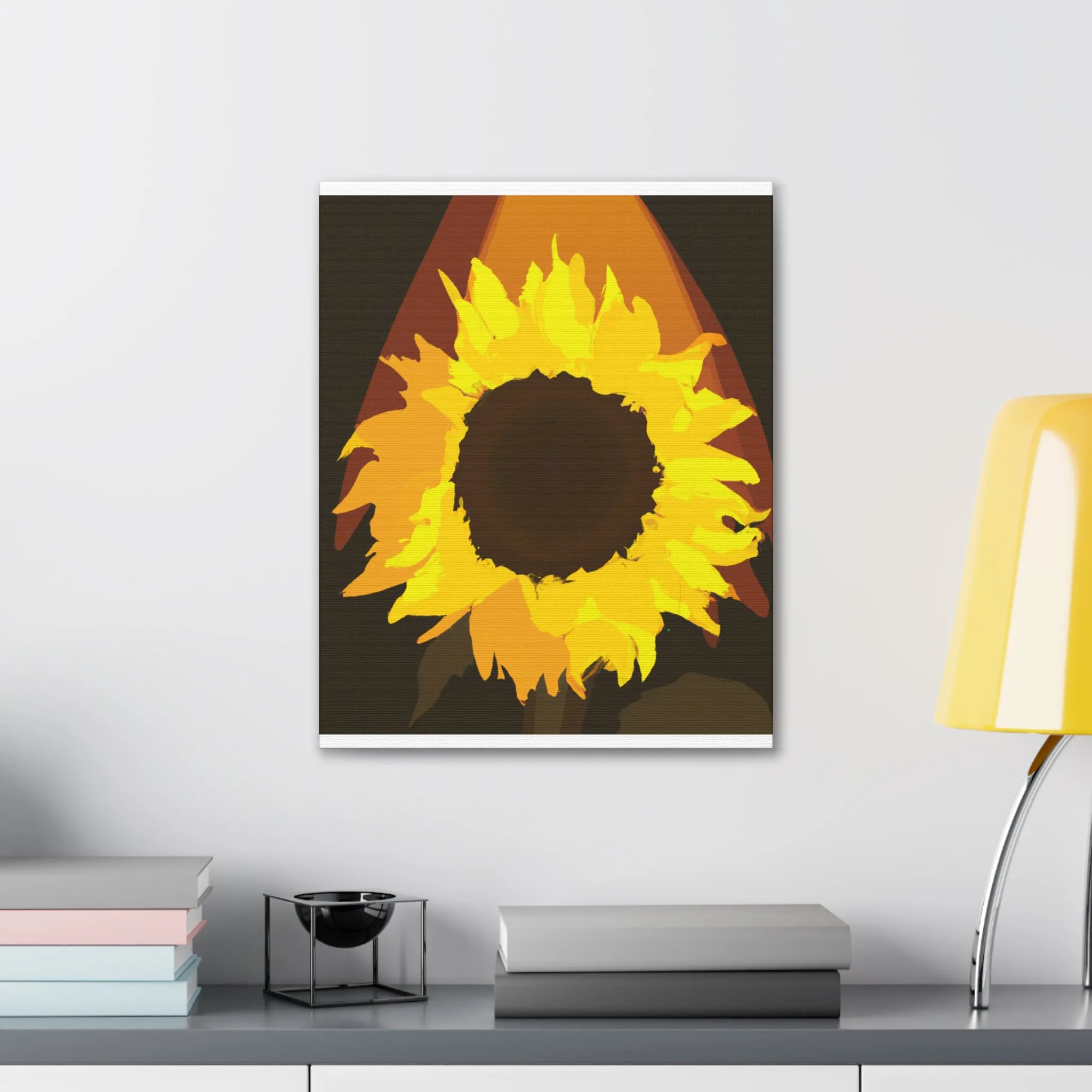 Divine Sun Petal. - Canvas