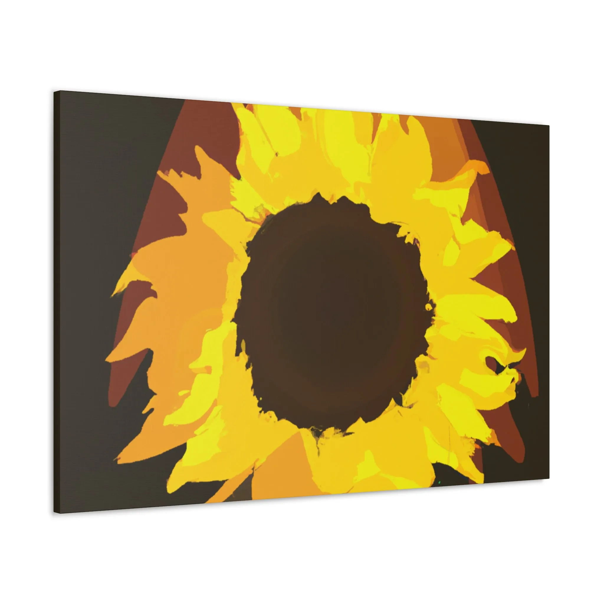 Divine Sun Petal. - Canvas