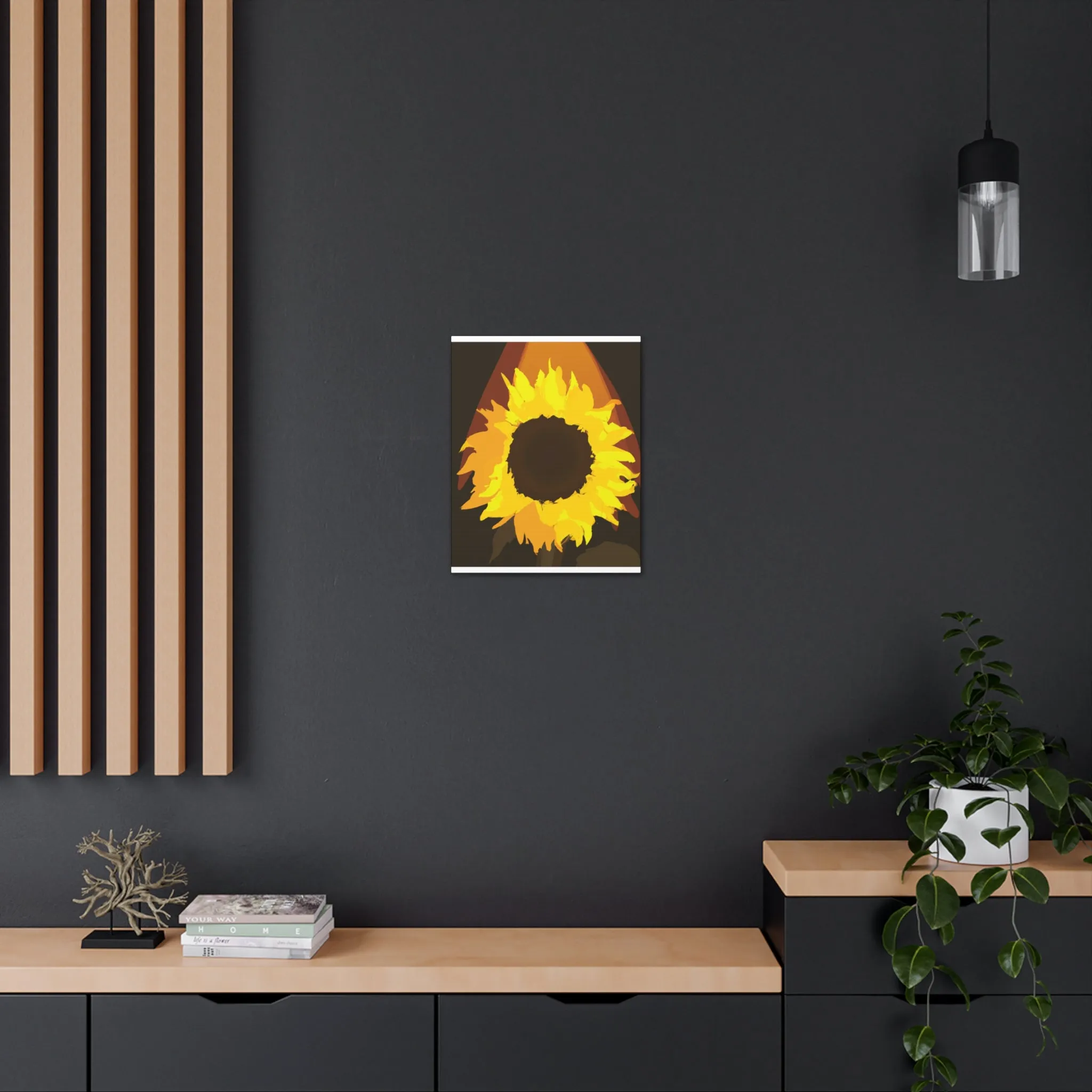Divine Sun Petal. - Canvas
