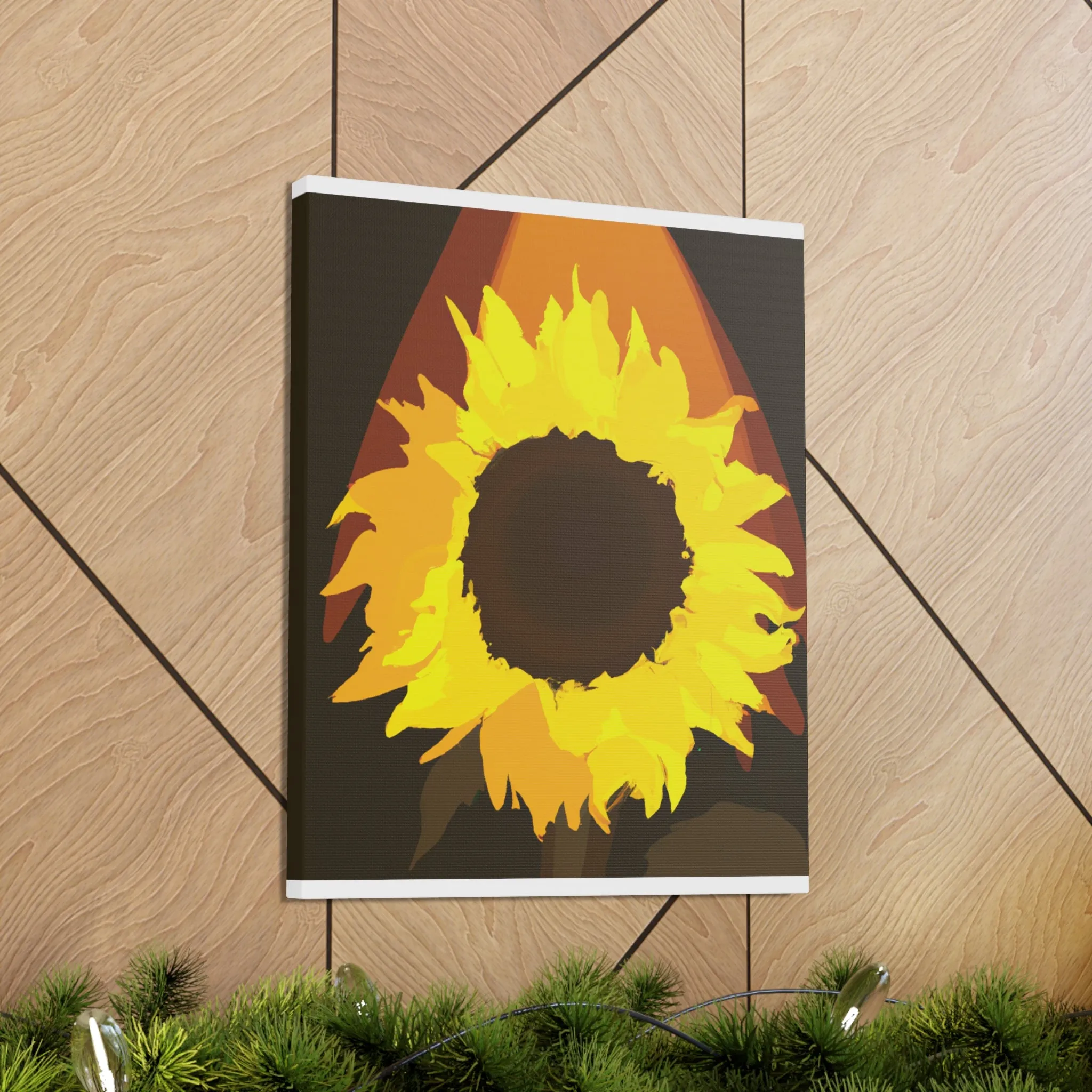Divine Sun Petal. - Canvas