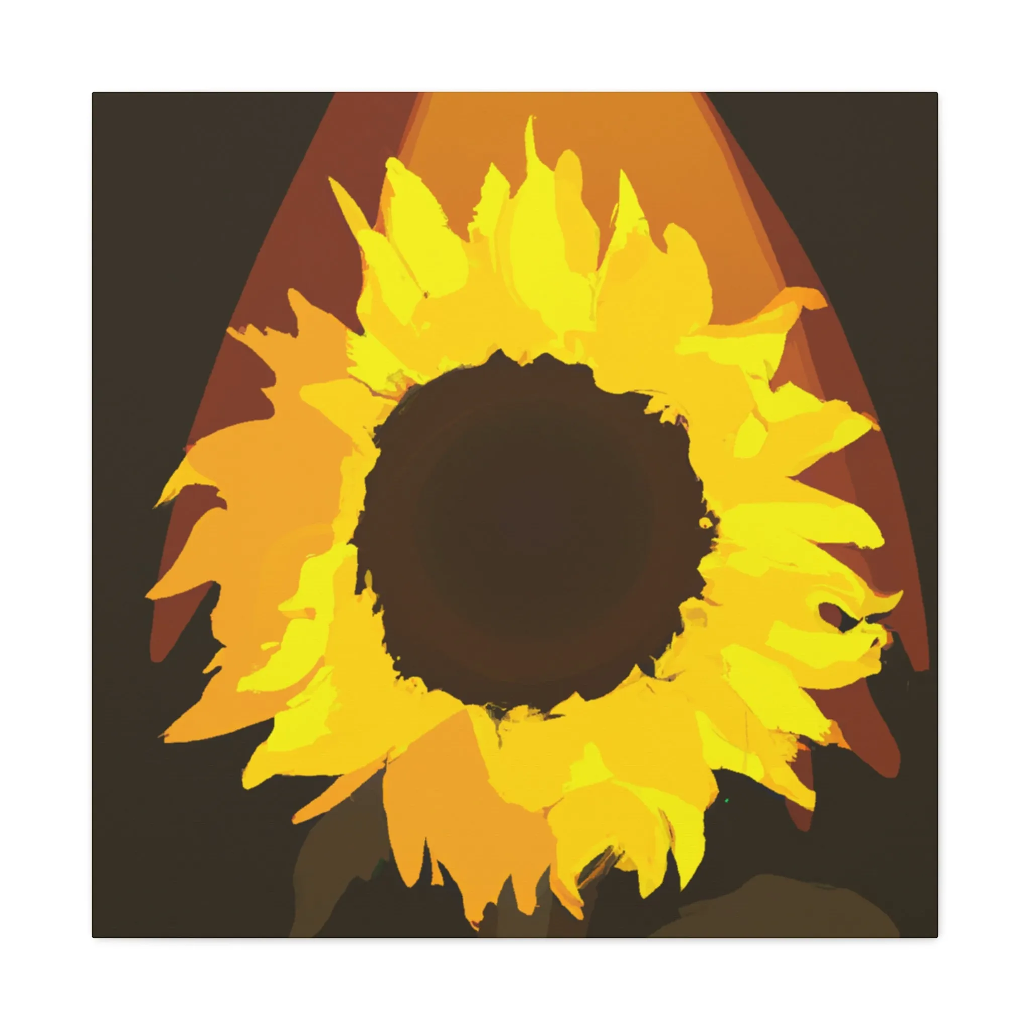 Divine Sun Petal. - Canvas