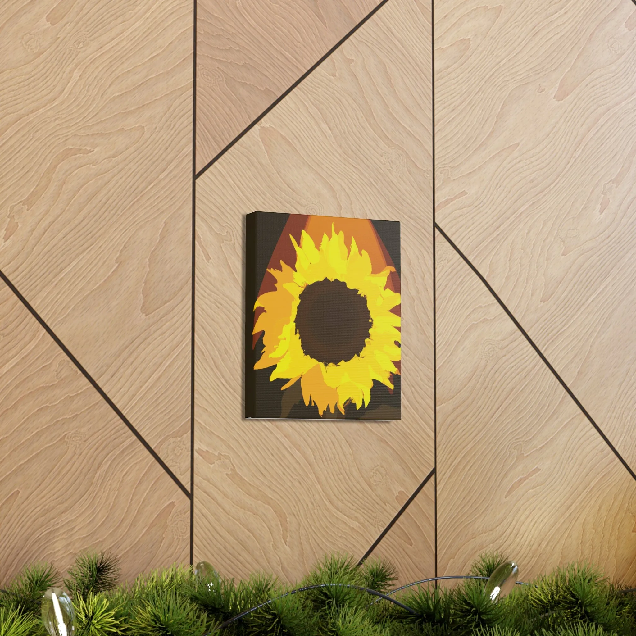 Divine Sun Petal. - Canvas