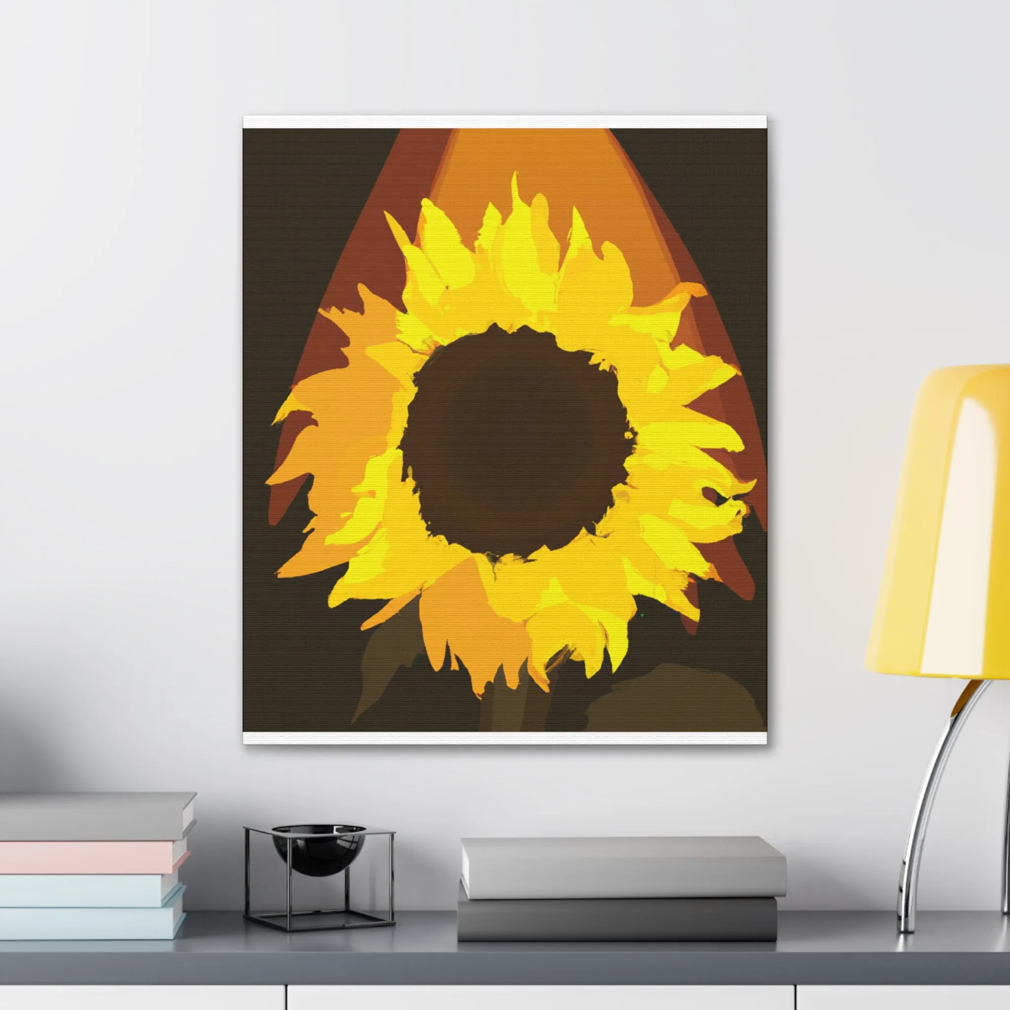 Divine Sun Petal. - Canvas
