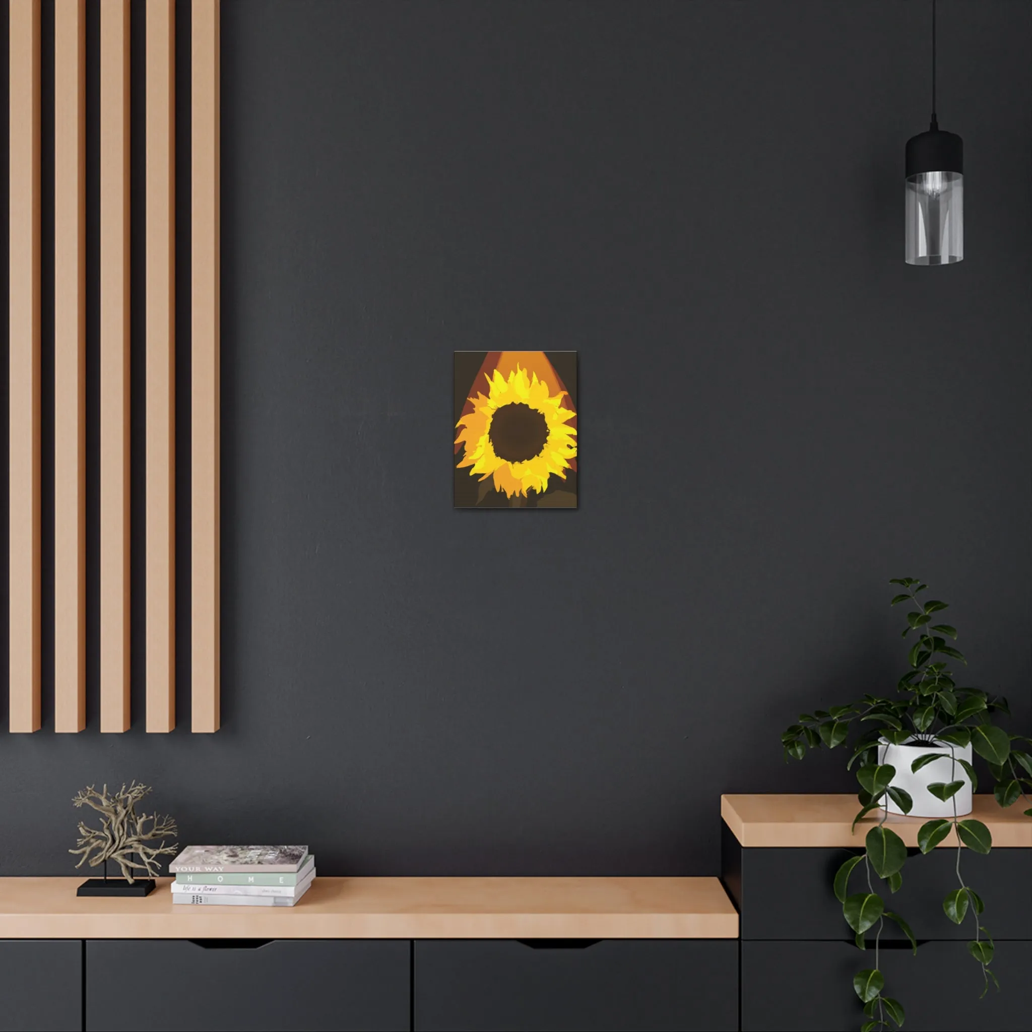 Divine Sun Petal. - Canvas