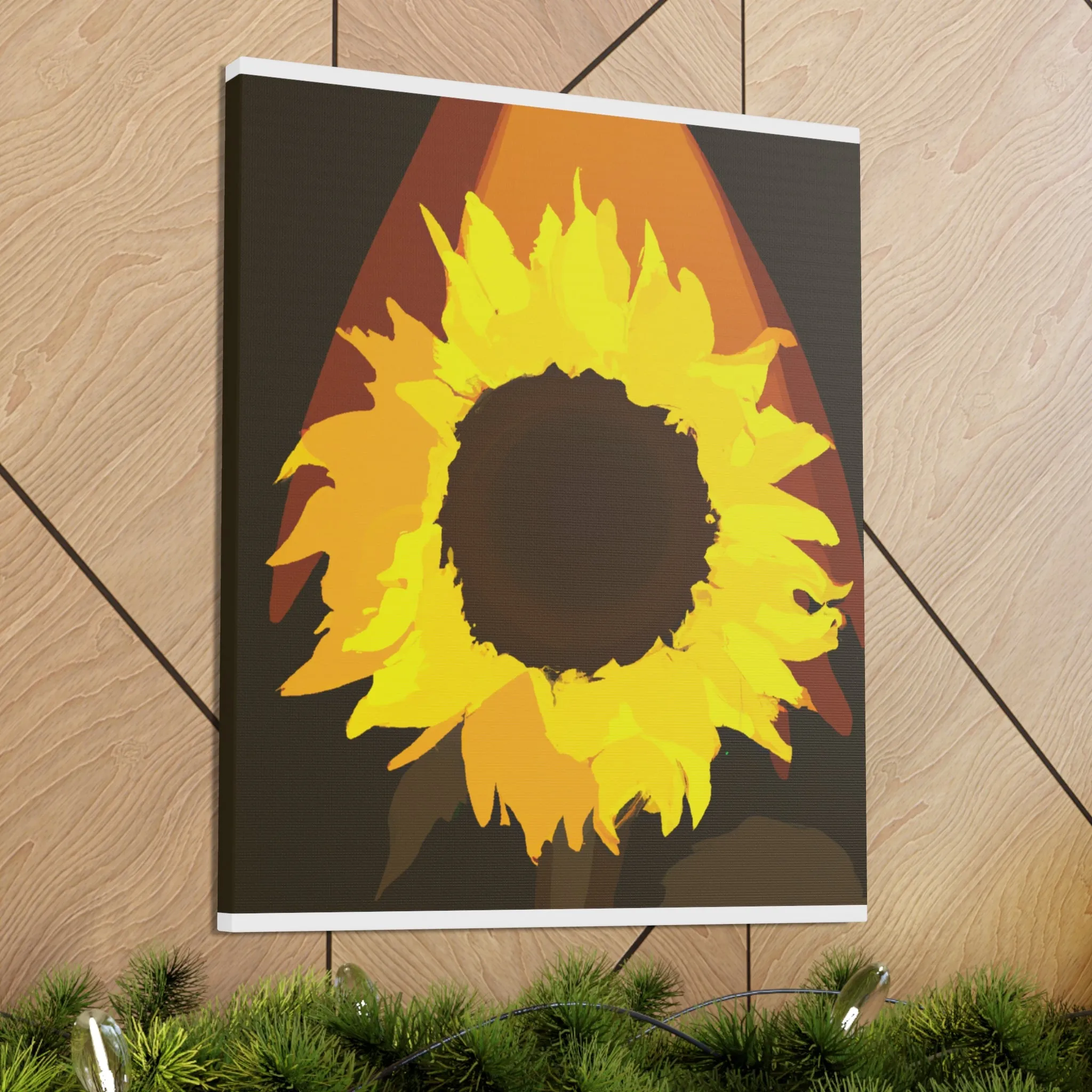 Divine Sun Petal. - Canvas