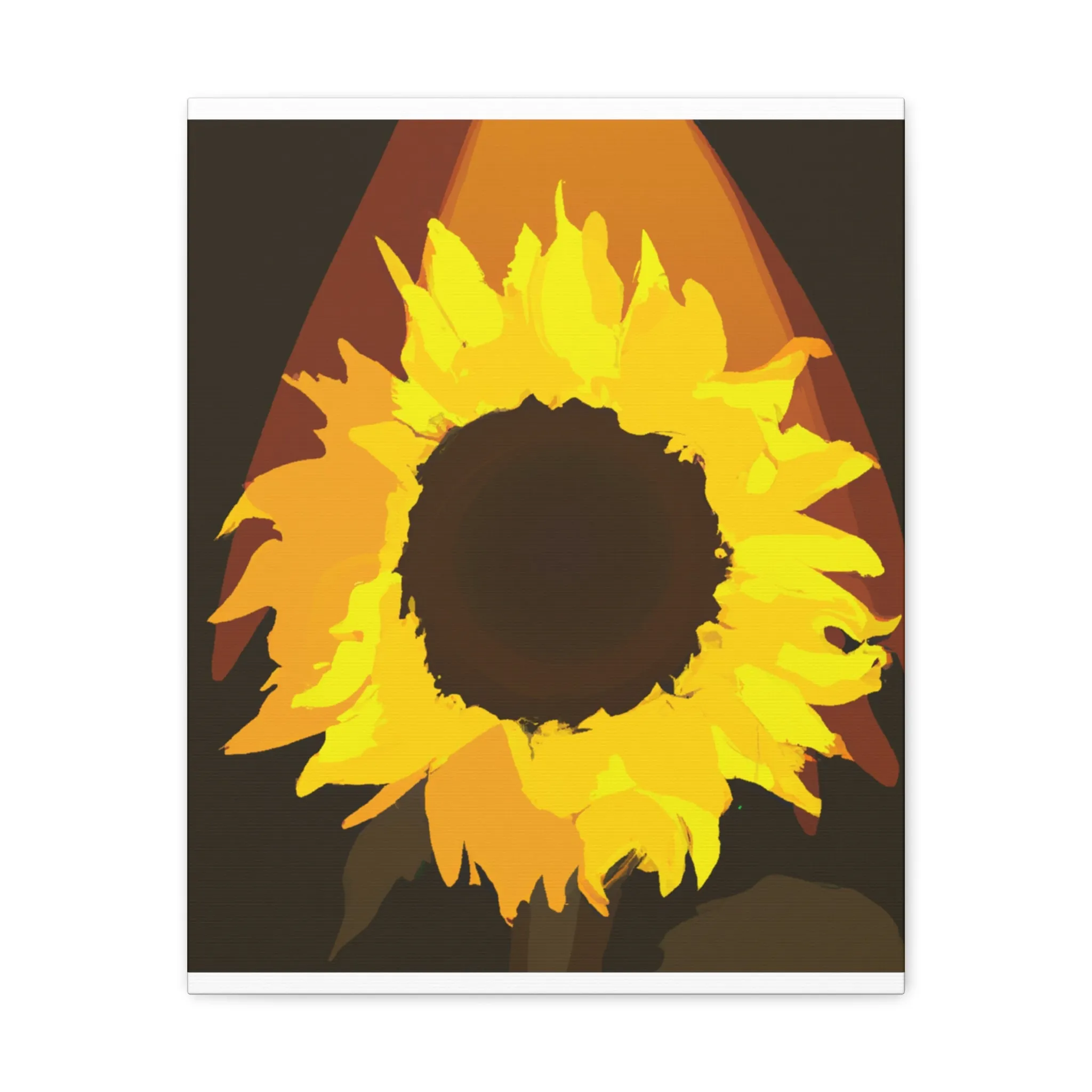 Divine Sun Petal. - Canvas