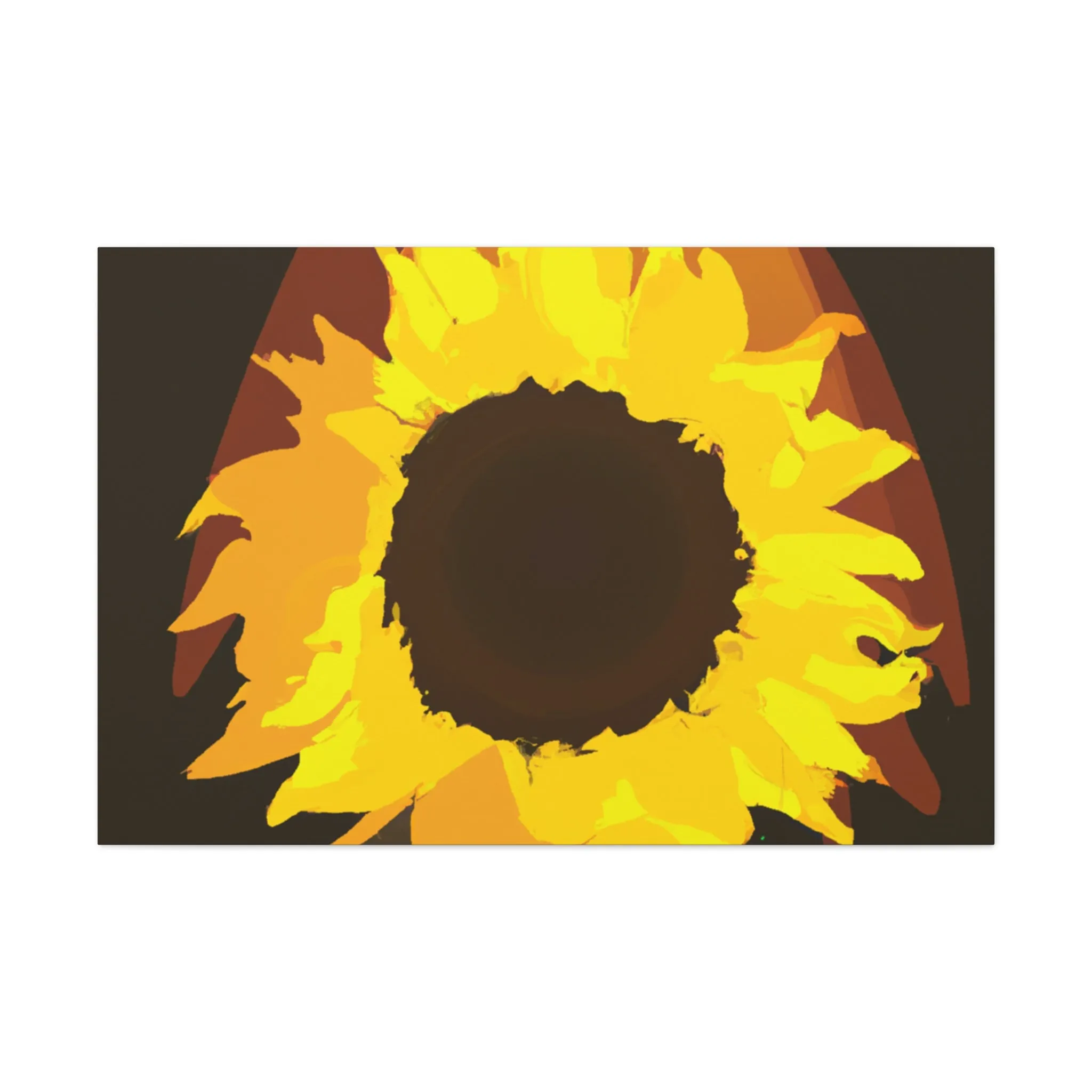 Divine Sun Petal. - Canvas