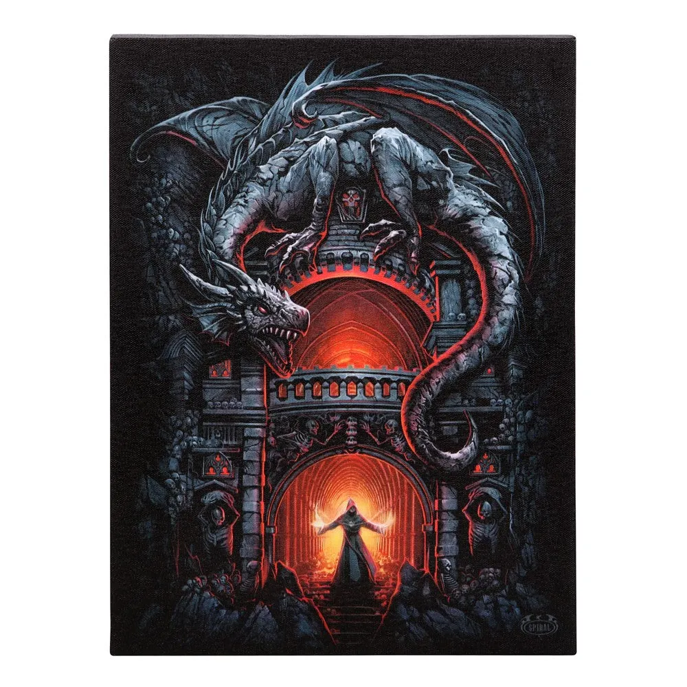 Dragon's Lair by Spiral Direct, Canvas Print