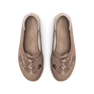 Elskling Slipper | Soft Leather | Taupe