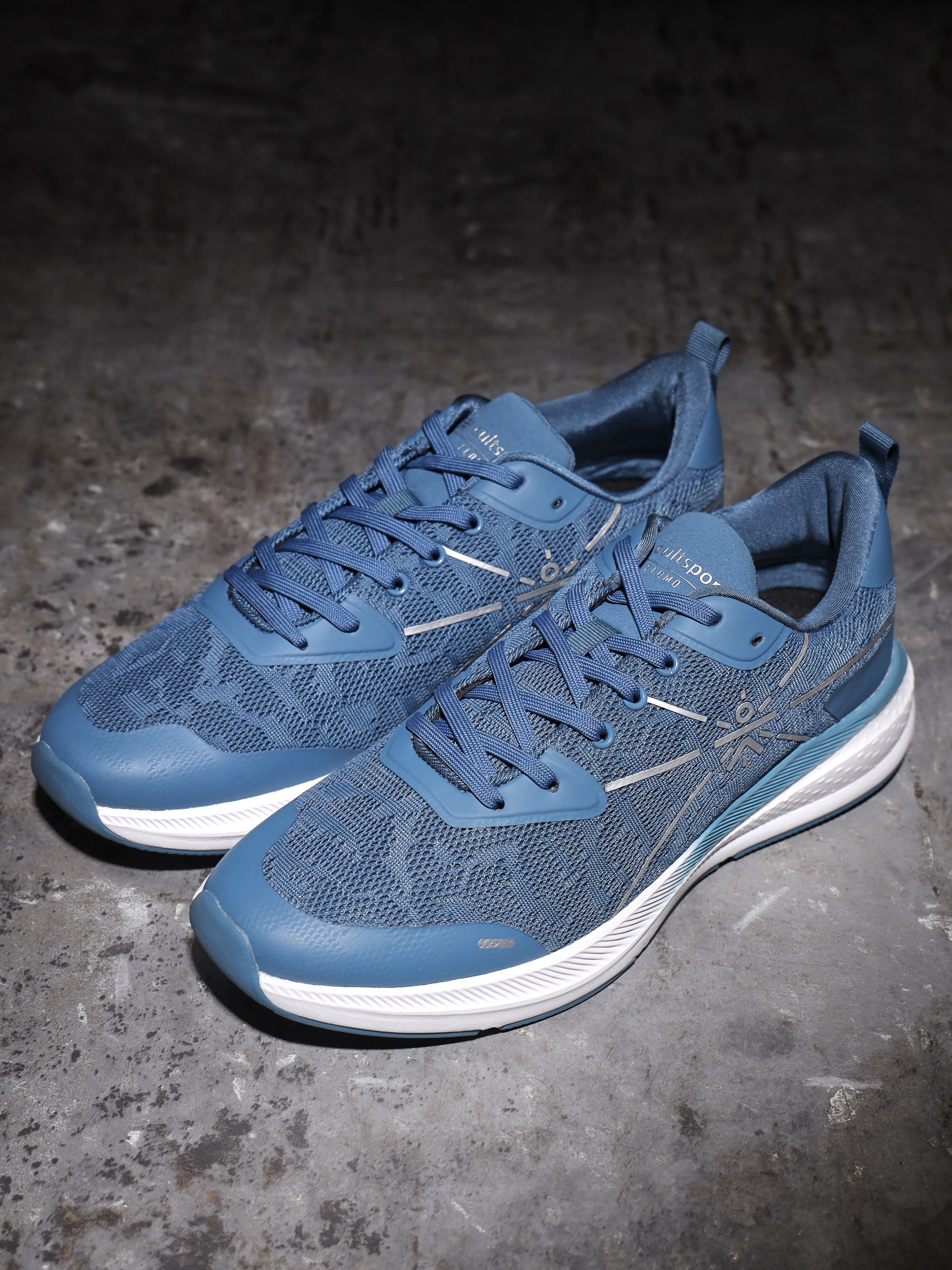 Flomo Men Running Shoes - Dark Blue