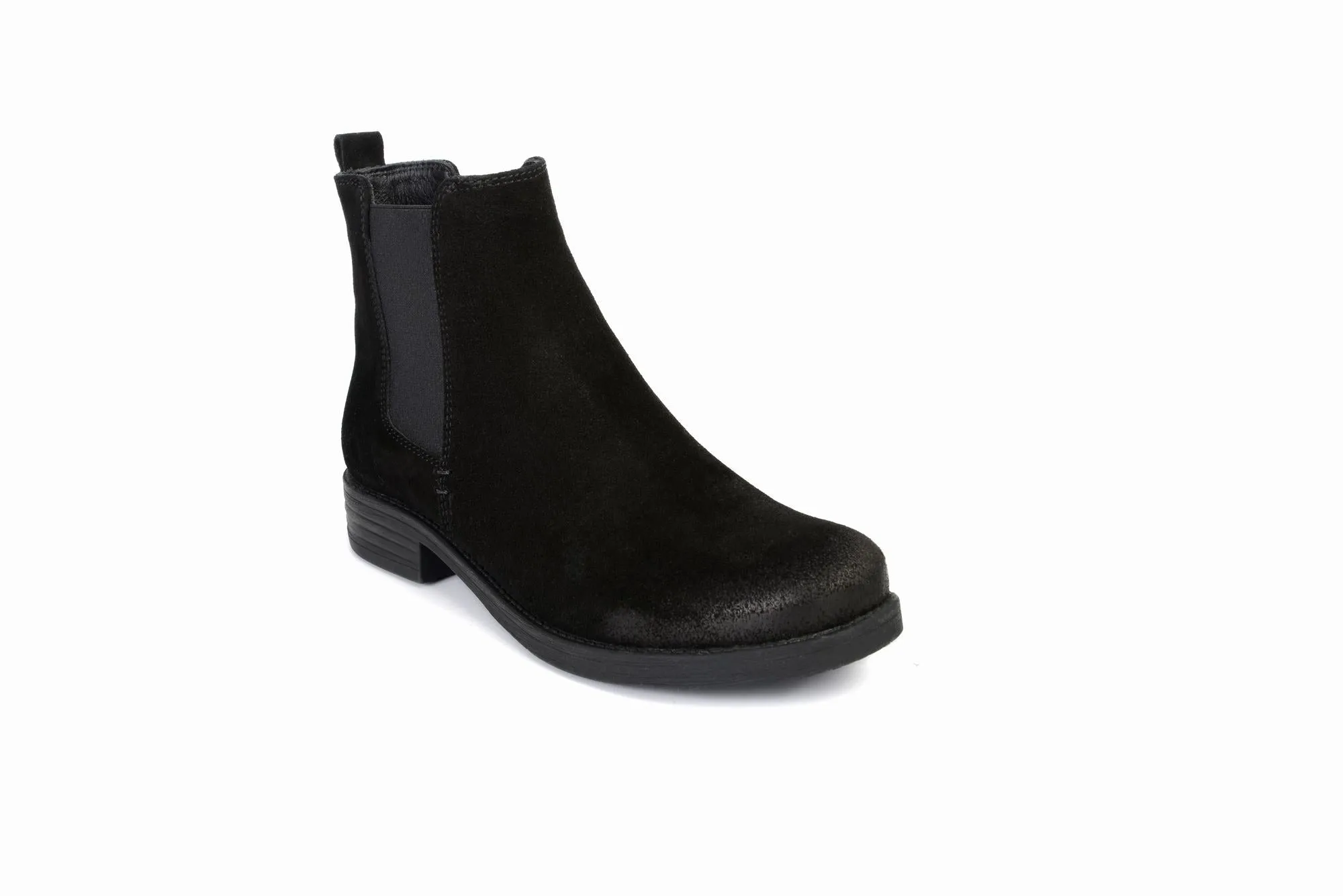 FOOT FEDERATION CHELSEA WOMEN'S BOOT SUEDE BLACK