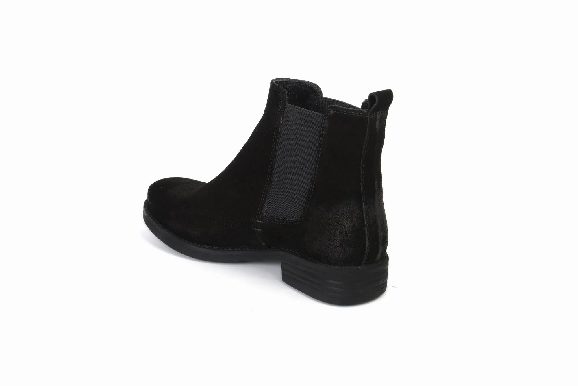 FOOT FEDERATION CHELSEA WOMEN'S BOOT SUEDE BLACK
