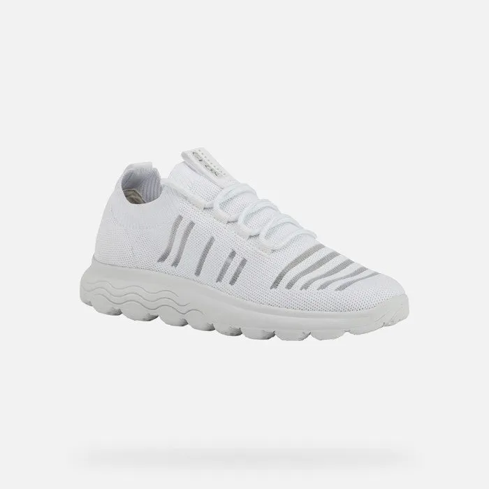 Geox Women's Spherica Sneaker White
