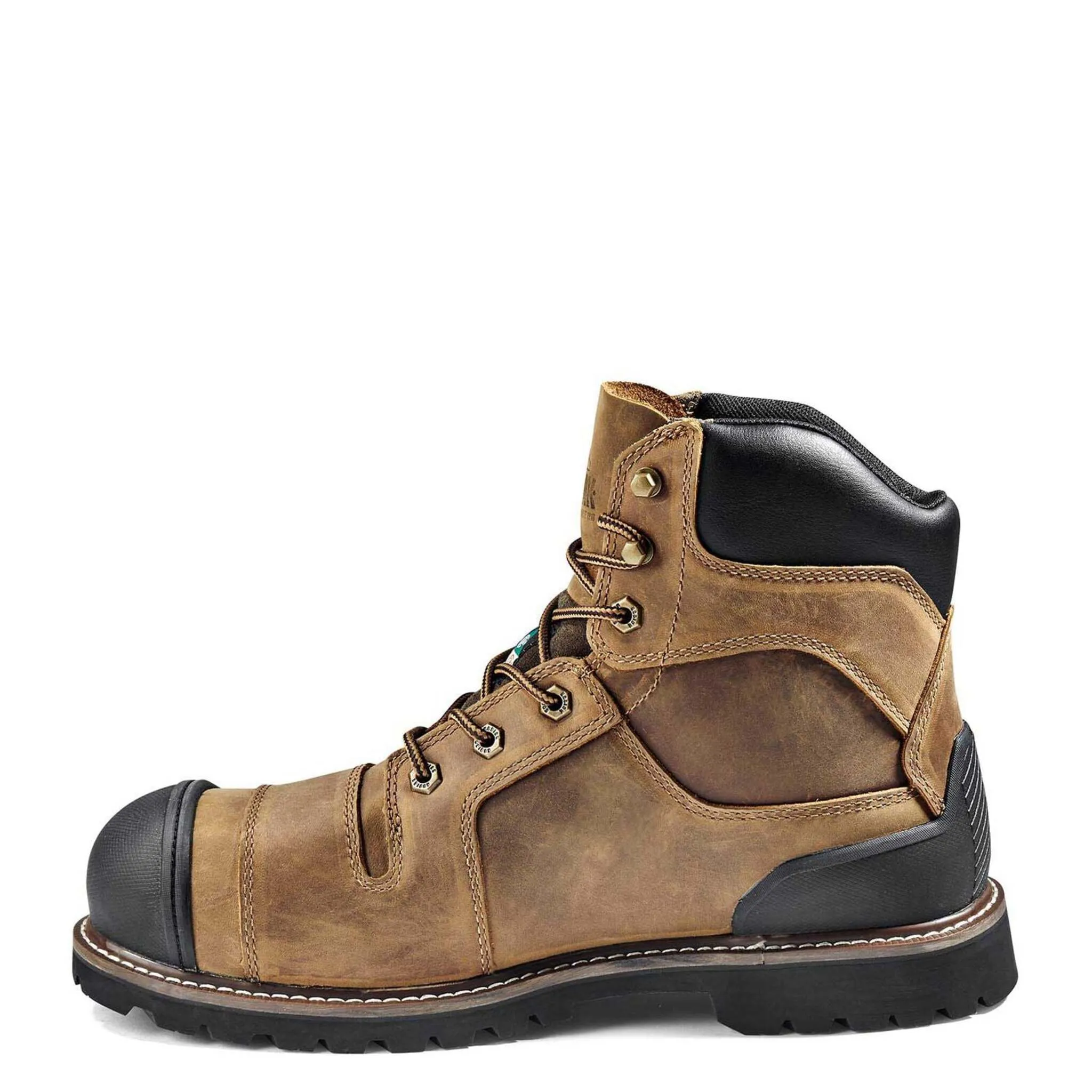 Kodiak Men's 6" Generations Safety Work Boots – Waterproof Leather, Widebody Composite Toe, Comfortzone Footbed, Slip-Resistant Outsole | Sizes 8-16