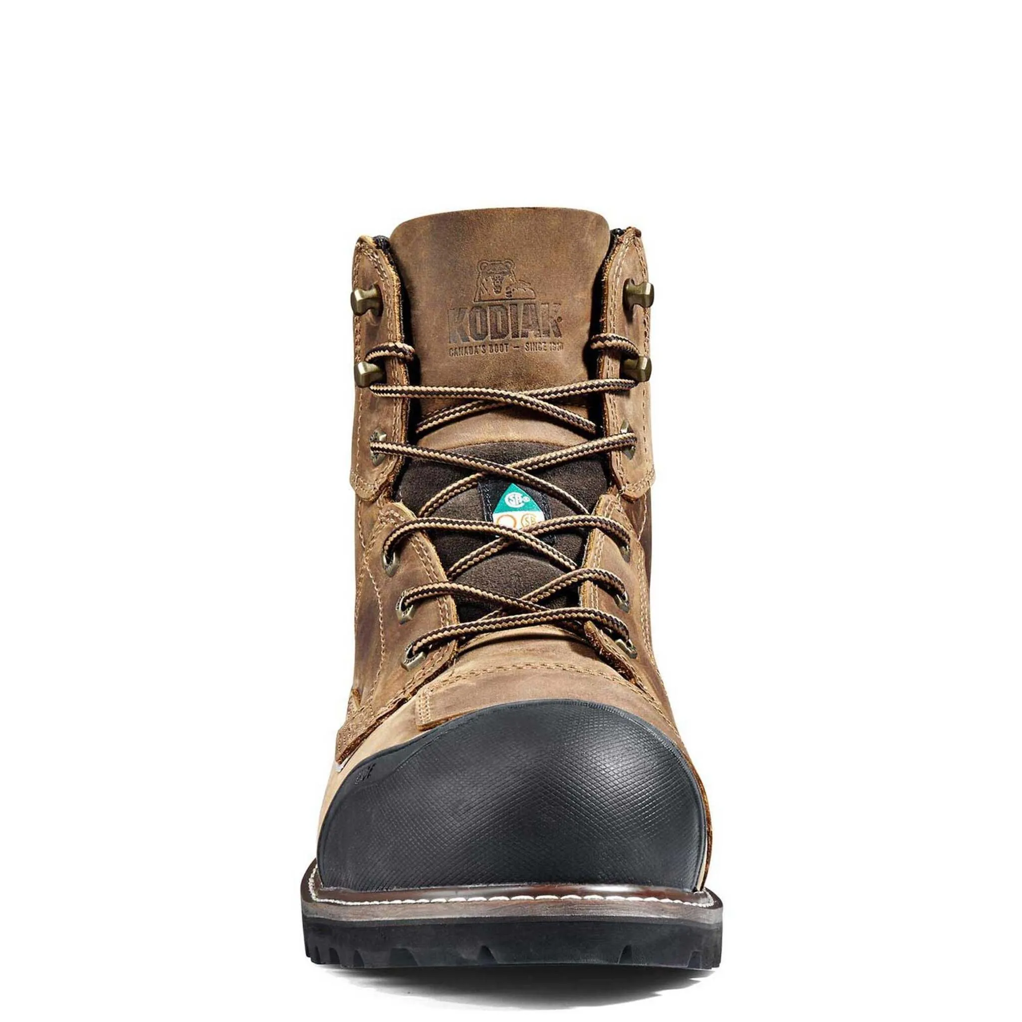 Kodiak Men's 6" Generations Safety Work Boots – Waterproof Leather, Widebody Composite Toe, Comfortzone Footbed, Slip-Resistant Outsole | Sizes 8-16