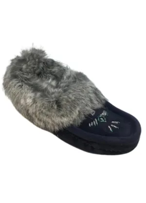 Ladies Moccasins Navy