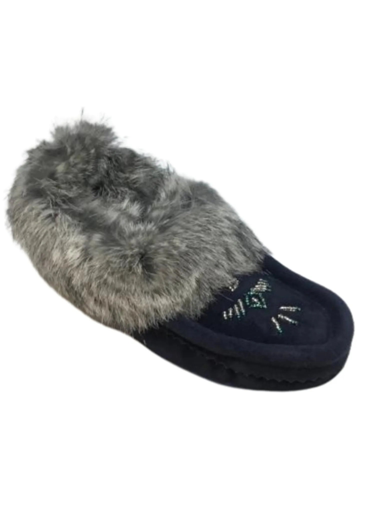 Ladies Moccasins Navy