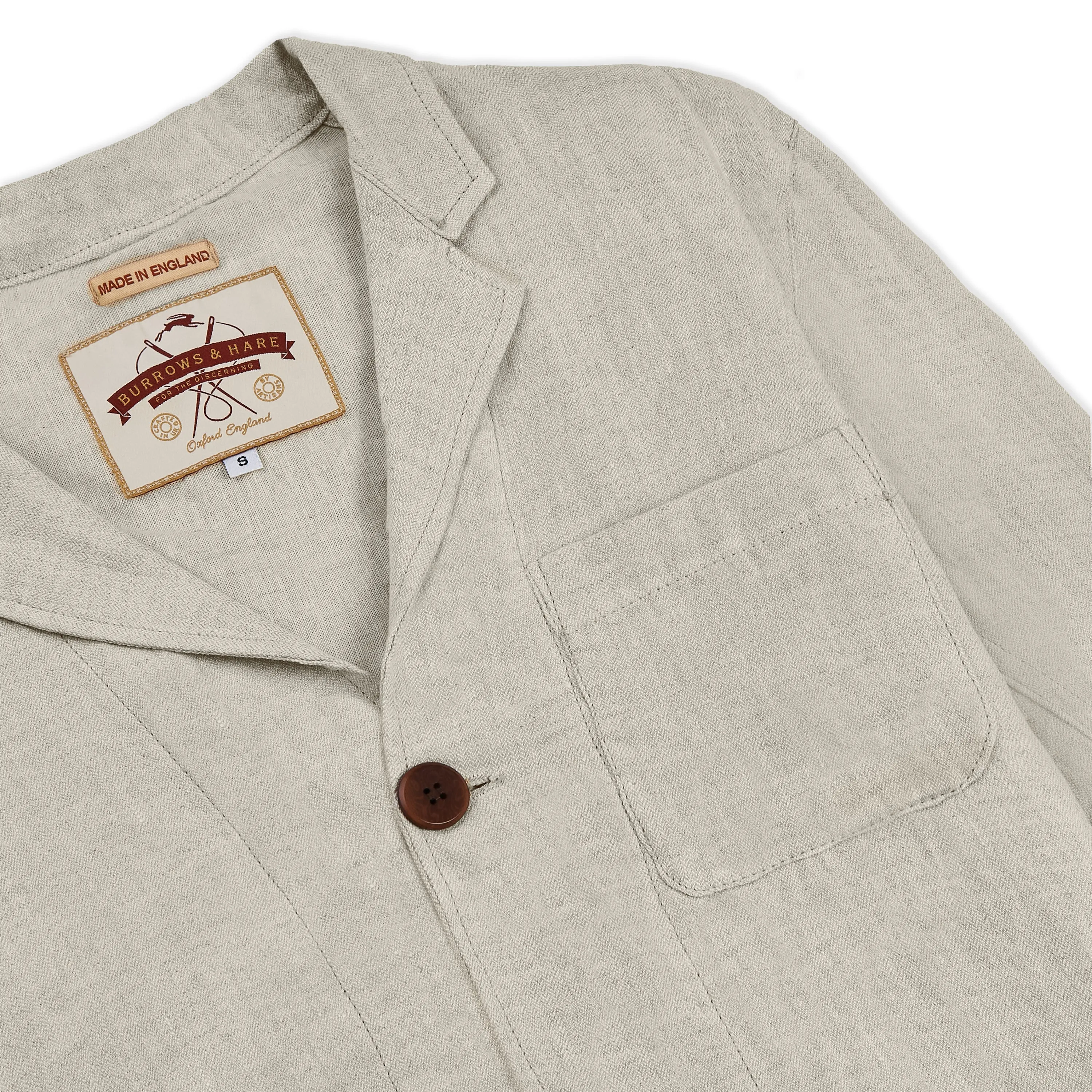 Linen Blazer - Ecru