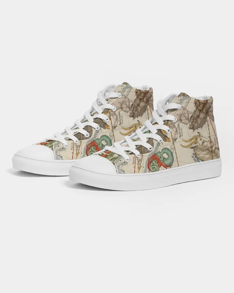 Lucky You Men's Hightop Canvas Shoe