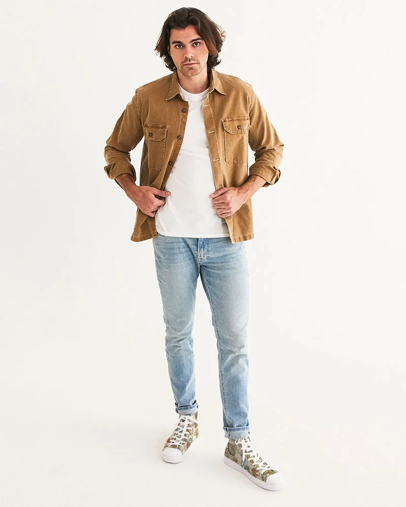 Lucky You Men's Hightop Canvas Shoe