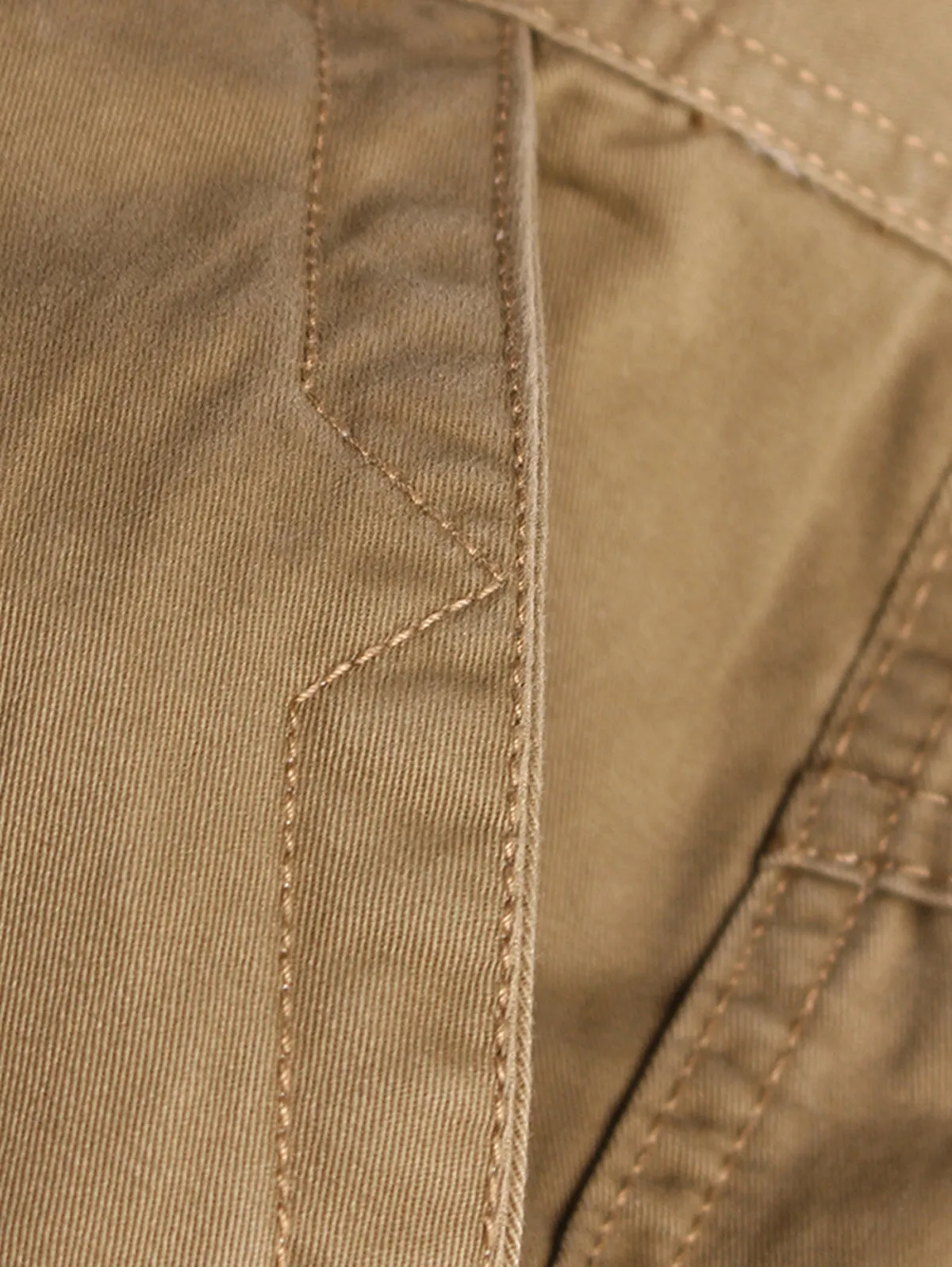 Men Solid Color Pocket Cargo Pants