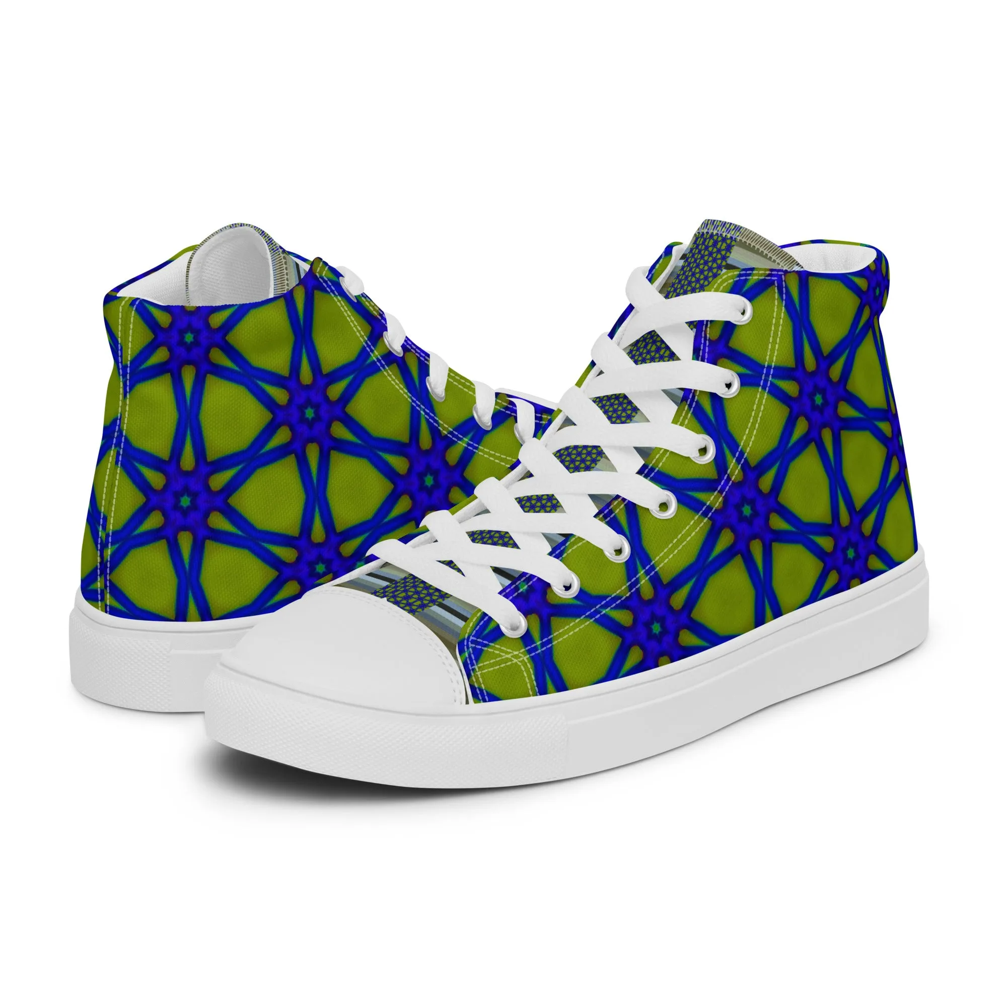 Men’s high top canvas shoes - Longhorn Beetle